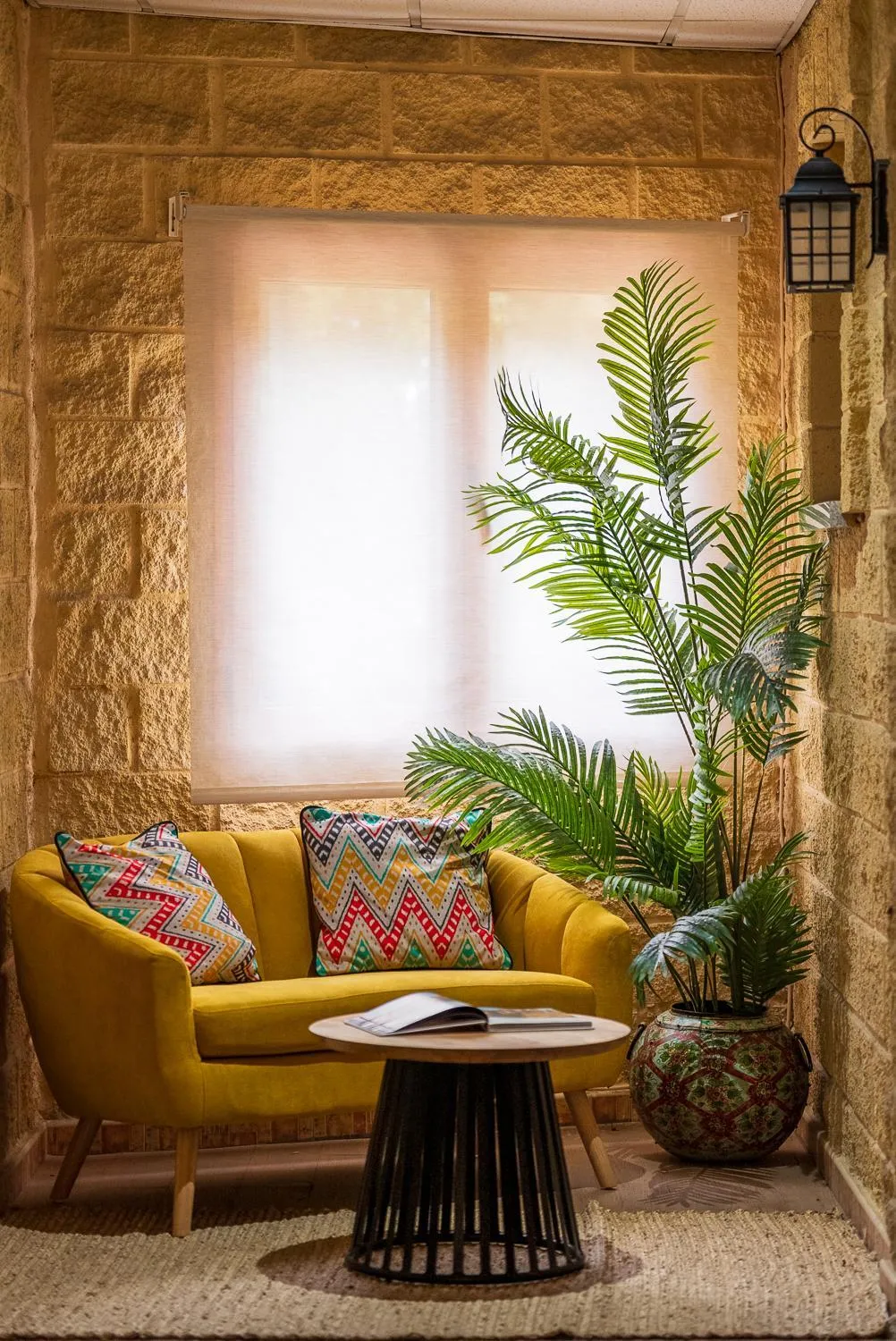 Decorative detail in Hotel Plaza Del Castillo