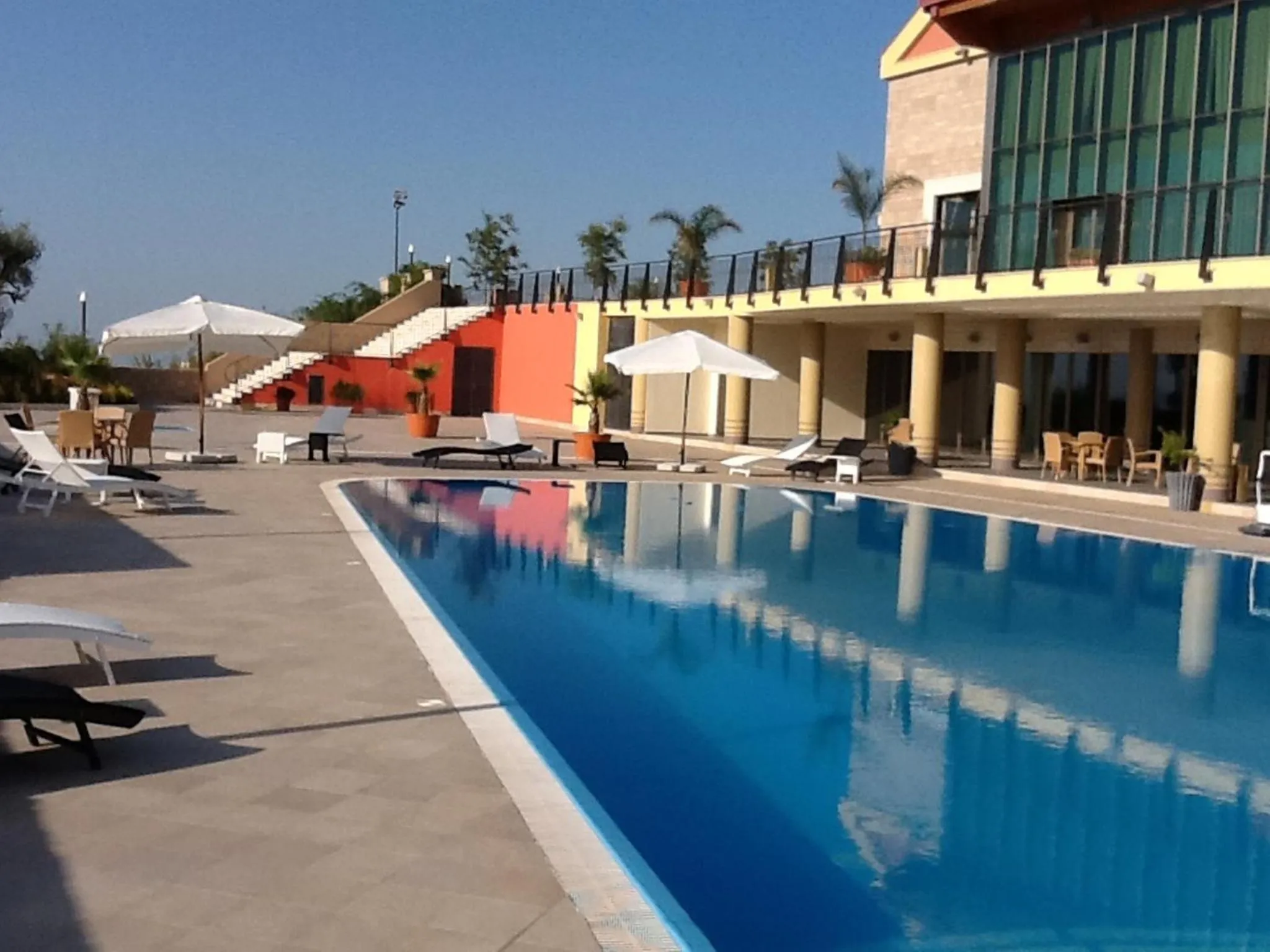 Swimming pool in Park Hotel Elizabeth