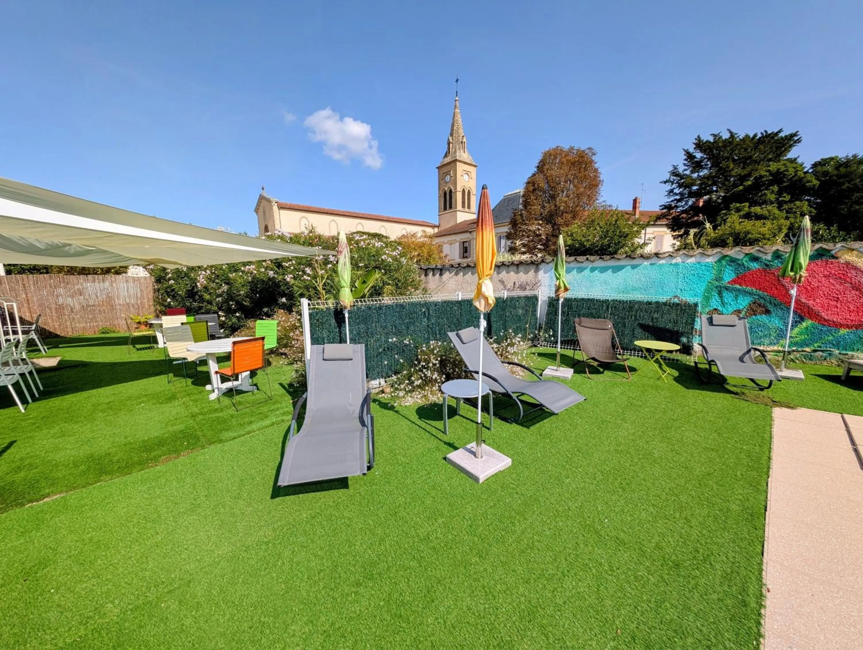 Patio in MOODz HOTEL VIENNE