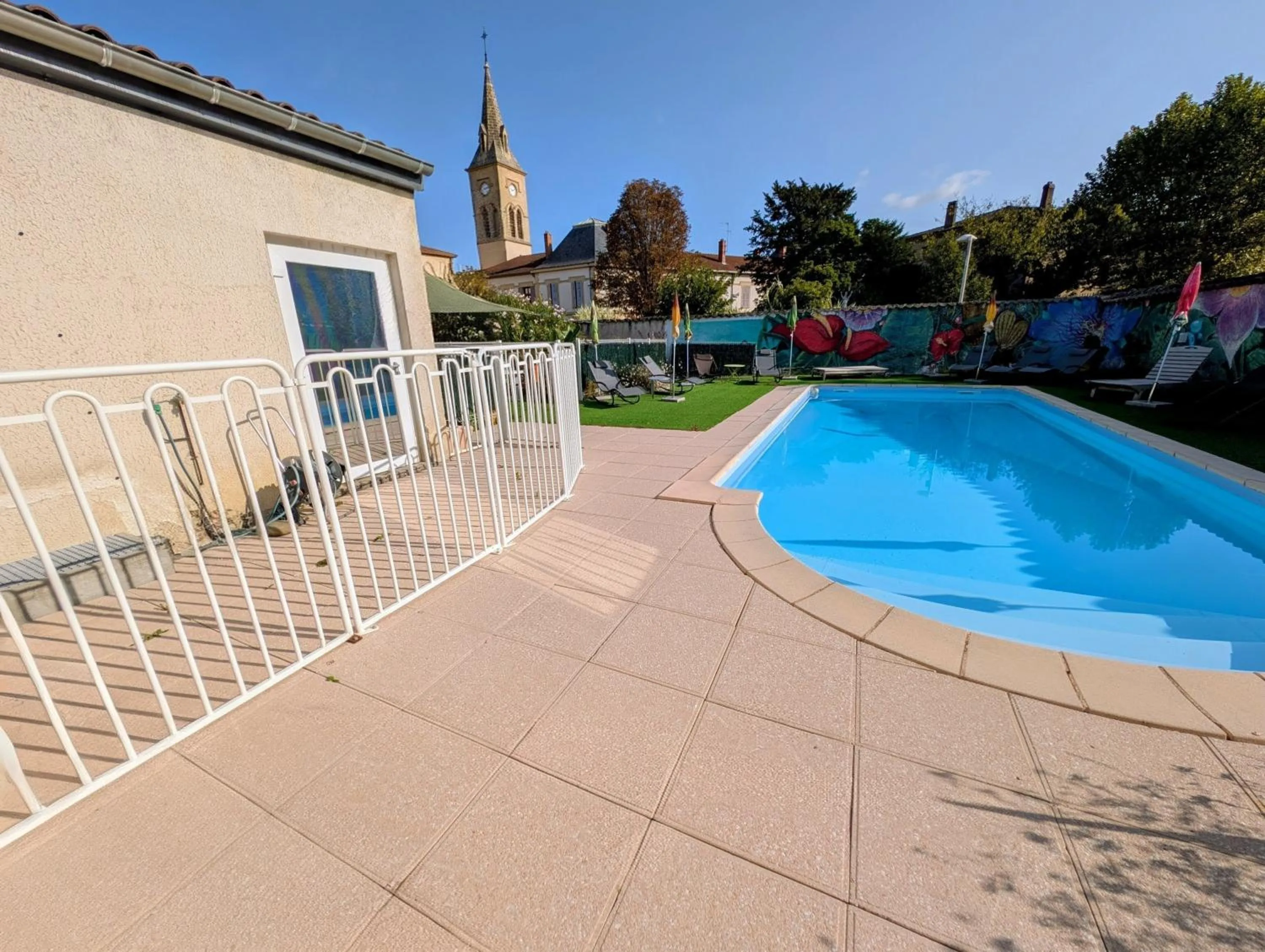 Pool view in MOODz HOTEL VIENNE