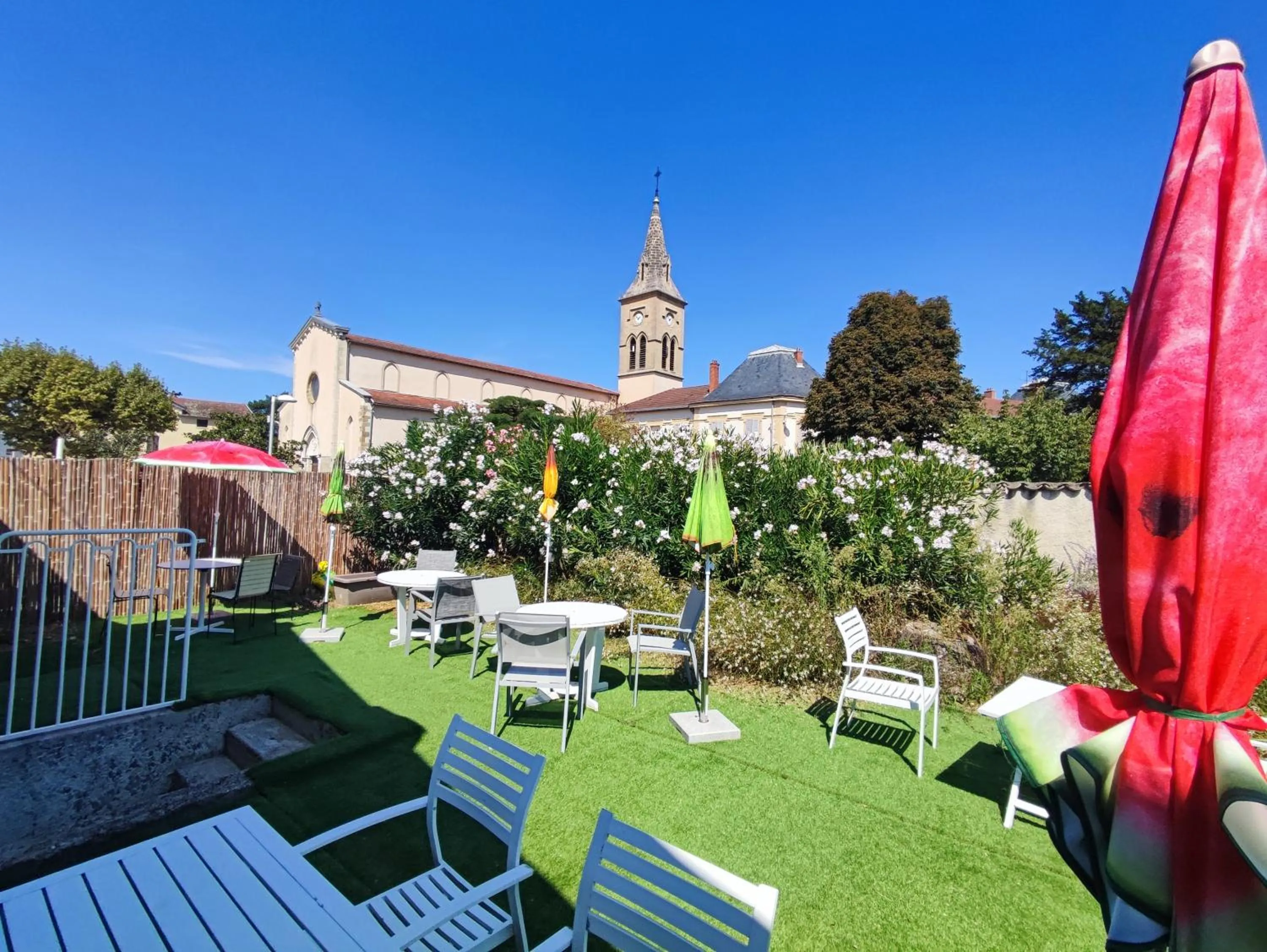 Patio in MOODz HOTEL VIENNE
