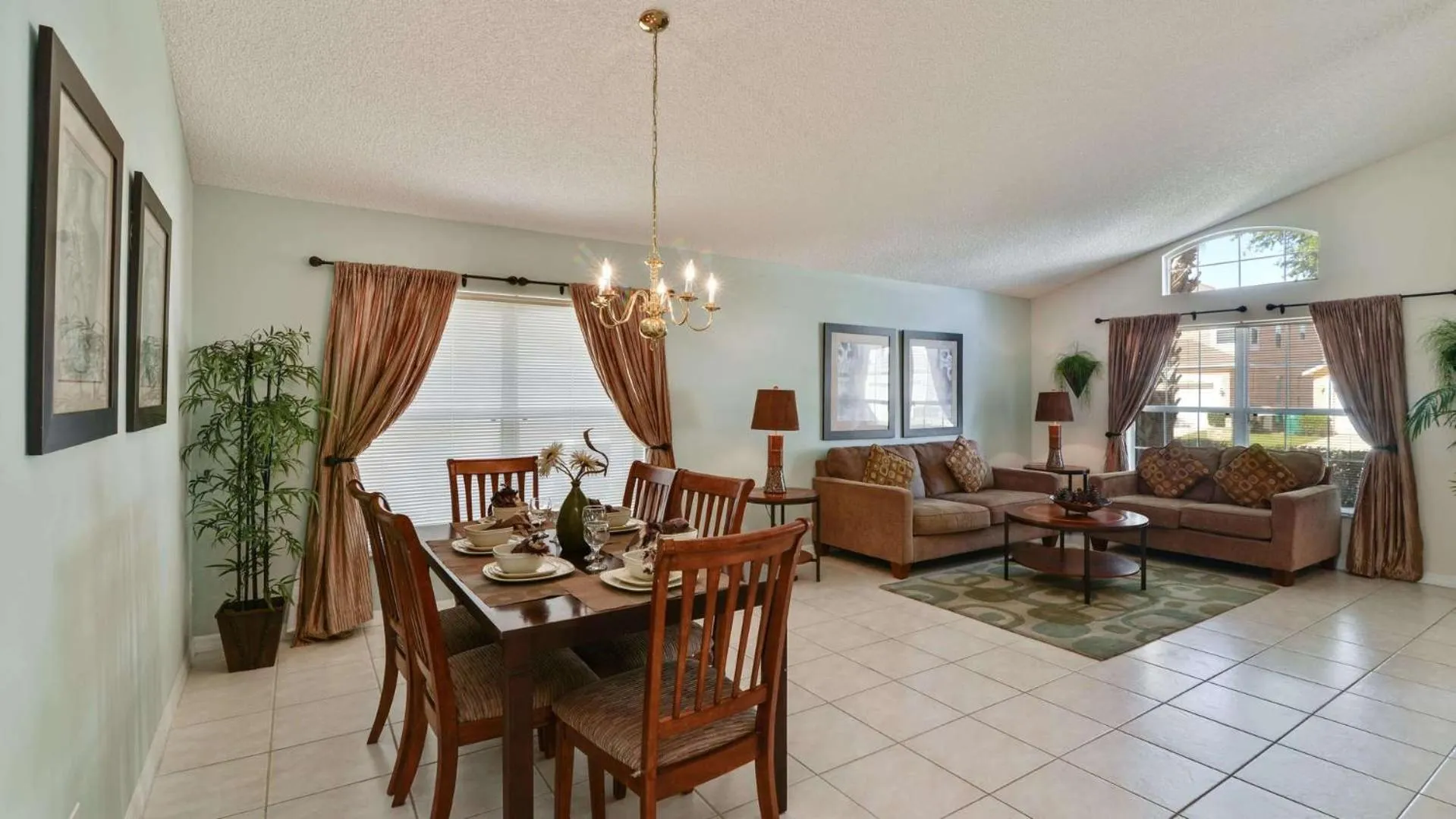 Dining area in Shooting Star - Family friendly 4 bed pool home on Emerald Island Resort - close to Disney World!