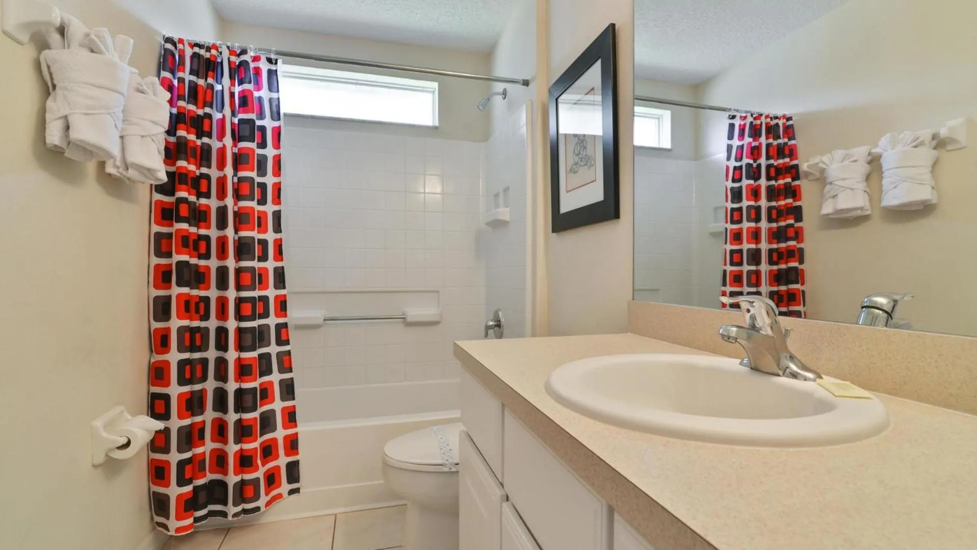 Bathroom in Shooting Star - Family friendly 4 bed pool home on Emerald Island Resort - close to Disney World!