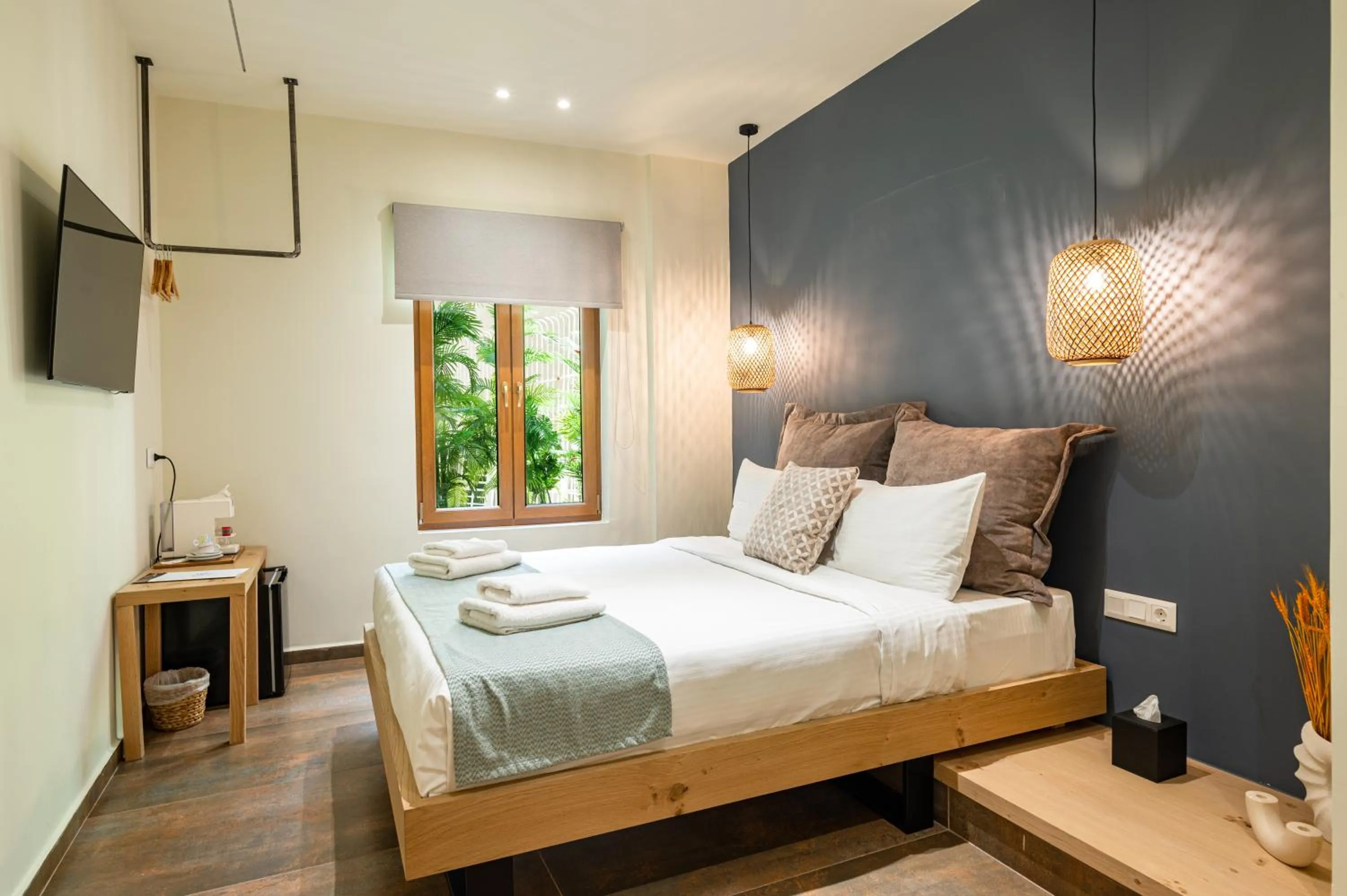 Bed in Ciel Living Athens