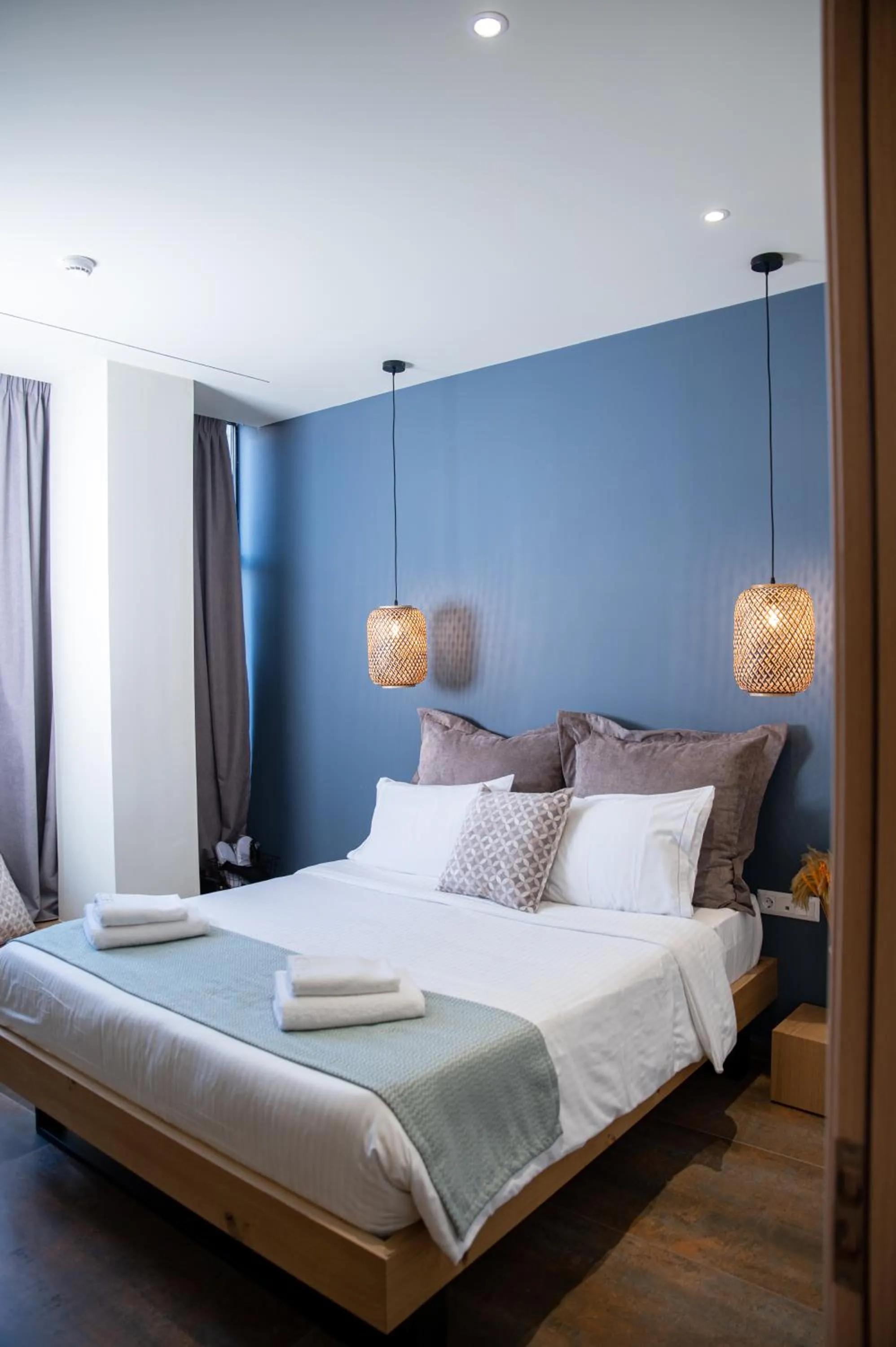 Bed in Ciel Living Athens