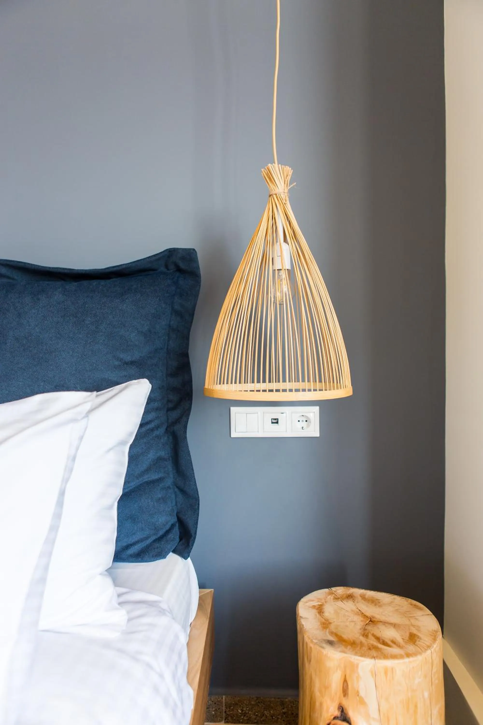 Bed in Ciel Living Athens