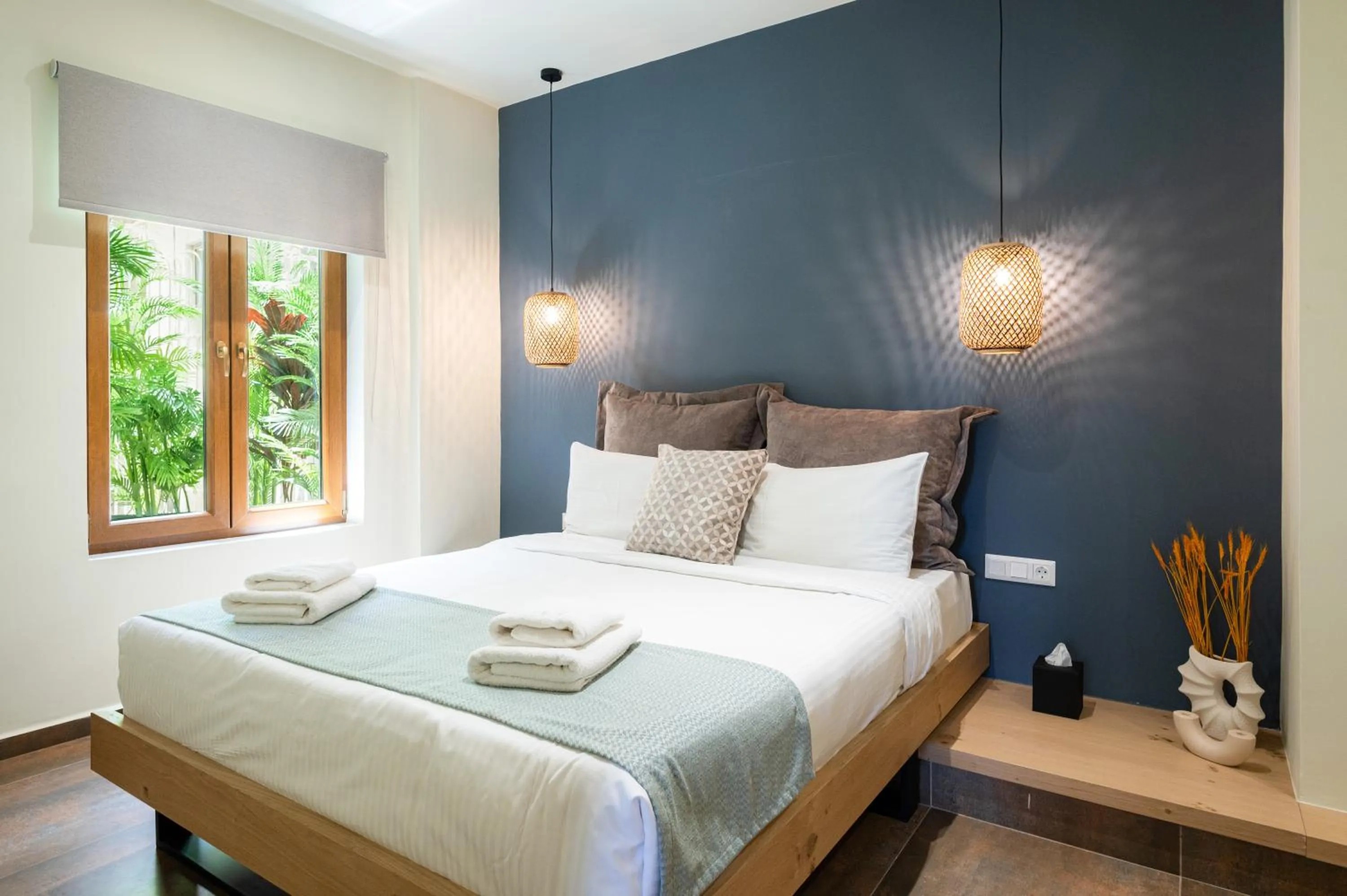 Bed in Ciel Living Athens