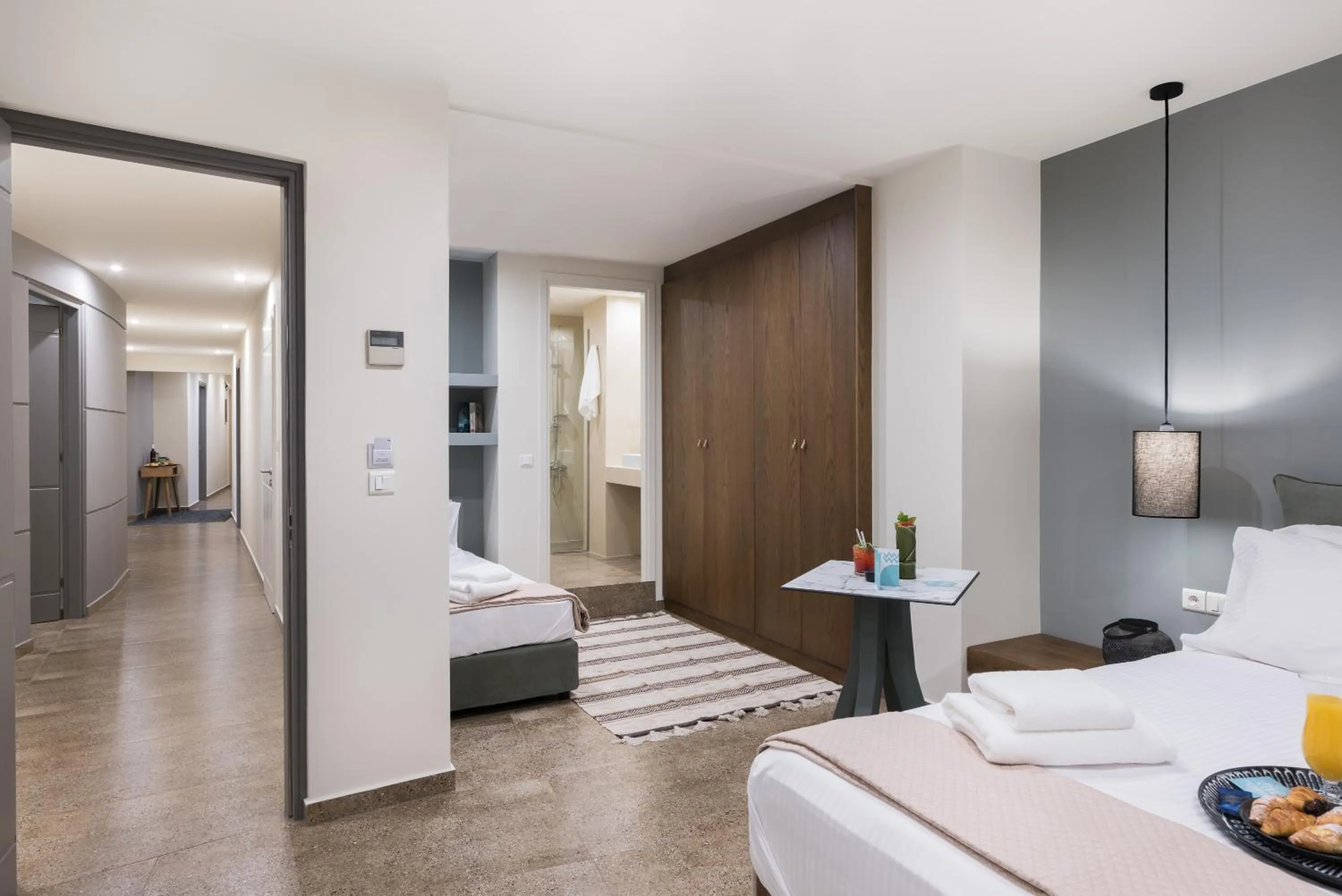 Bed in Ciel Living Athens