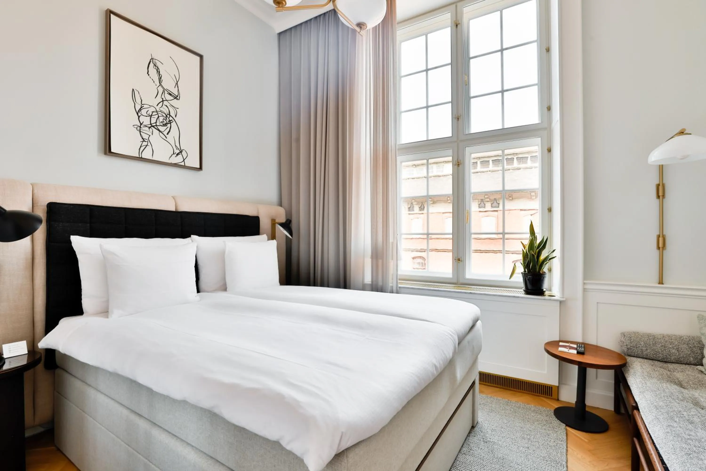 Bed in Villa Copenhagen