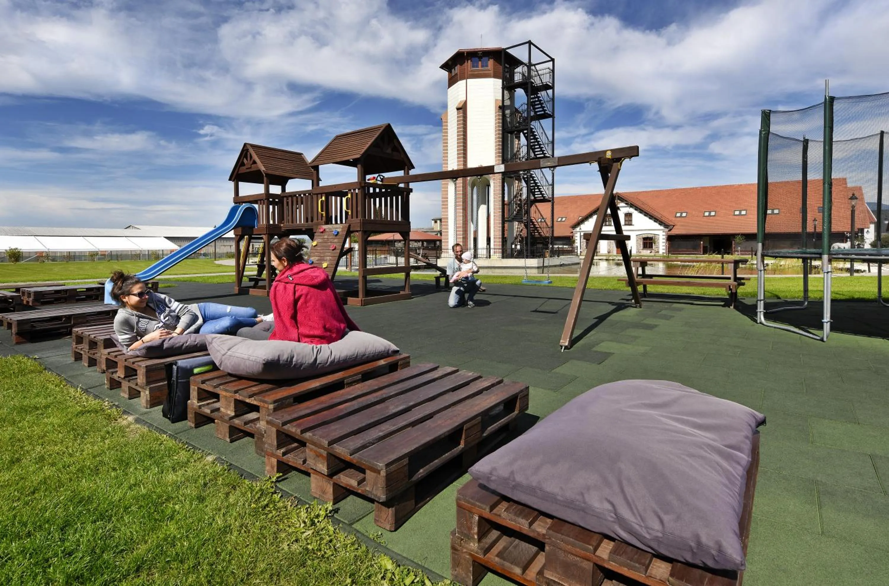 Children play ground in Rezort Masarykov dvor