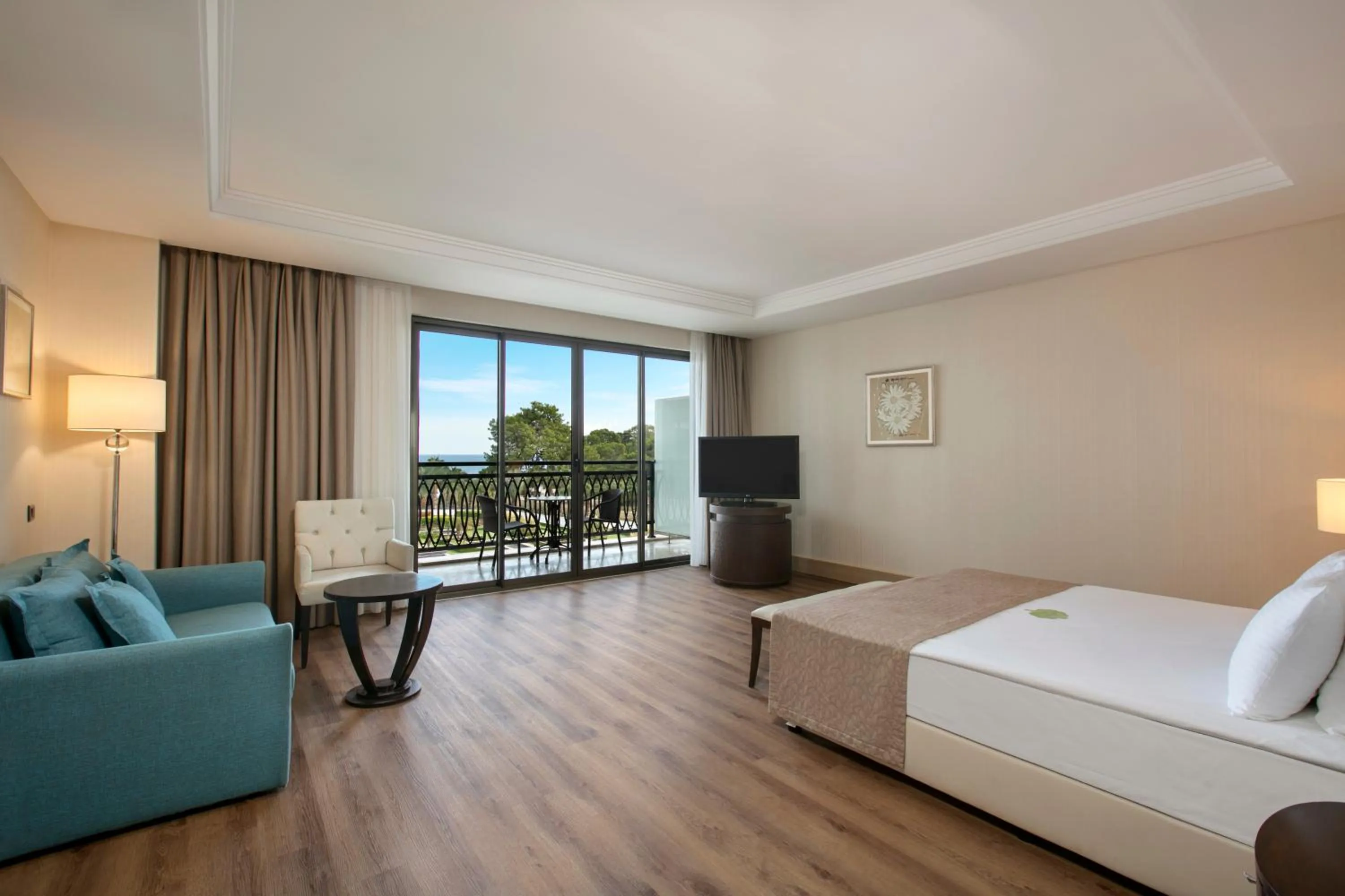 Bed in Juju Premier Palace Hotel-Ultra All Inclusive