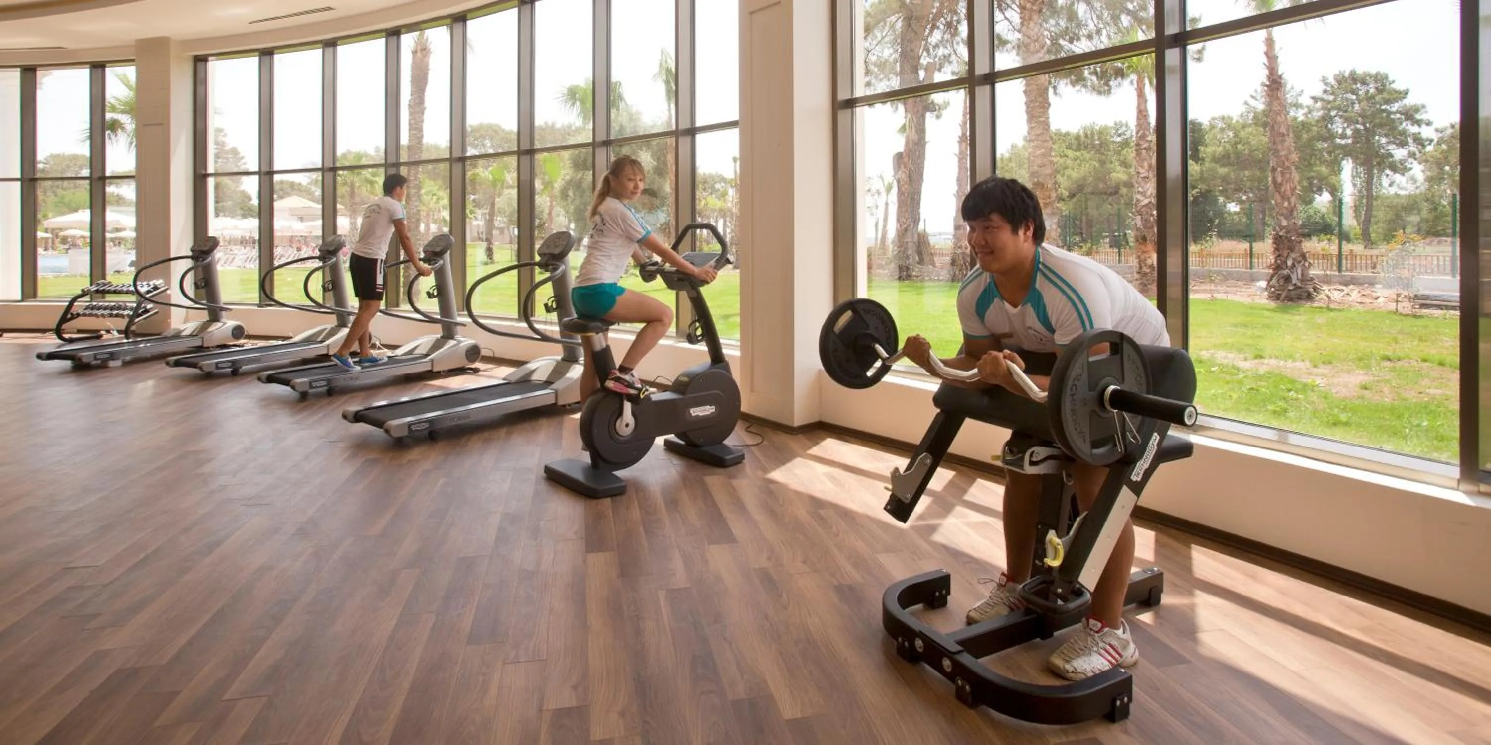 Fitness centre/facilities in Juju Premier Palace Hotel