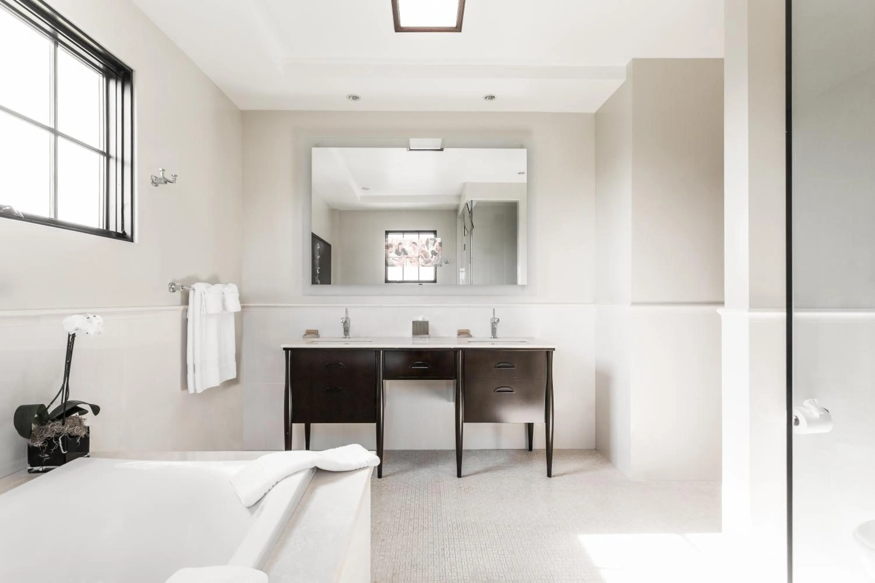 Bathroom in Montecito Inn