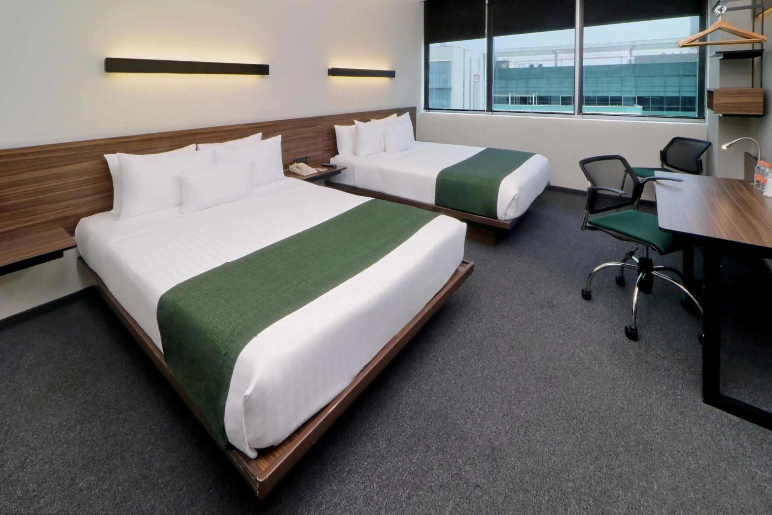 Bedroom, Bed in City Express Suites by Marriott Ciudad de México Santa Fe