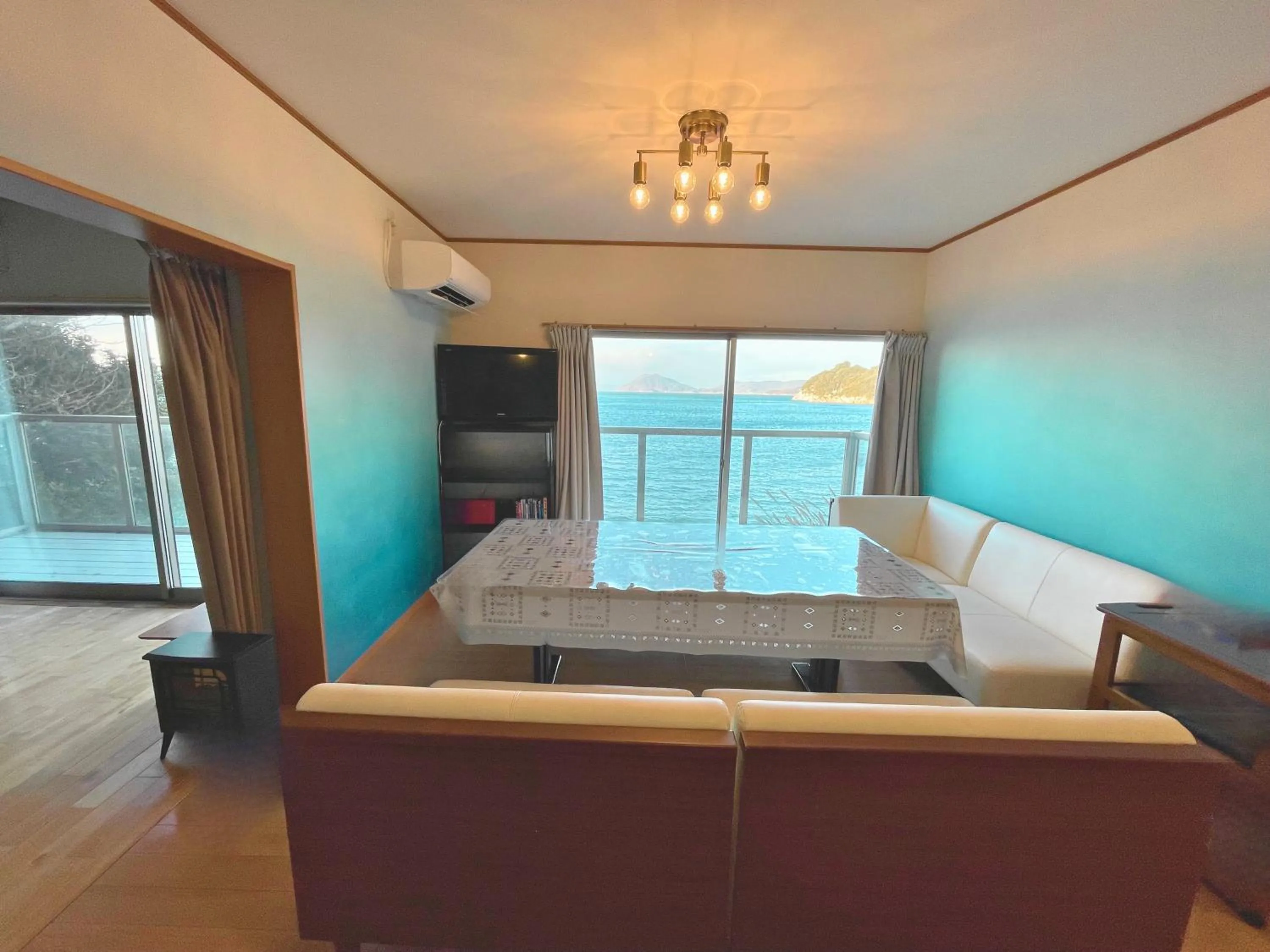 Natural landscape in villa chillon