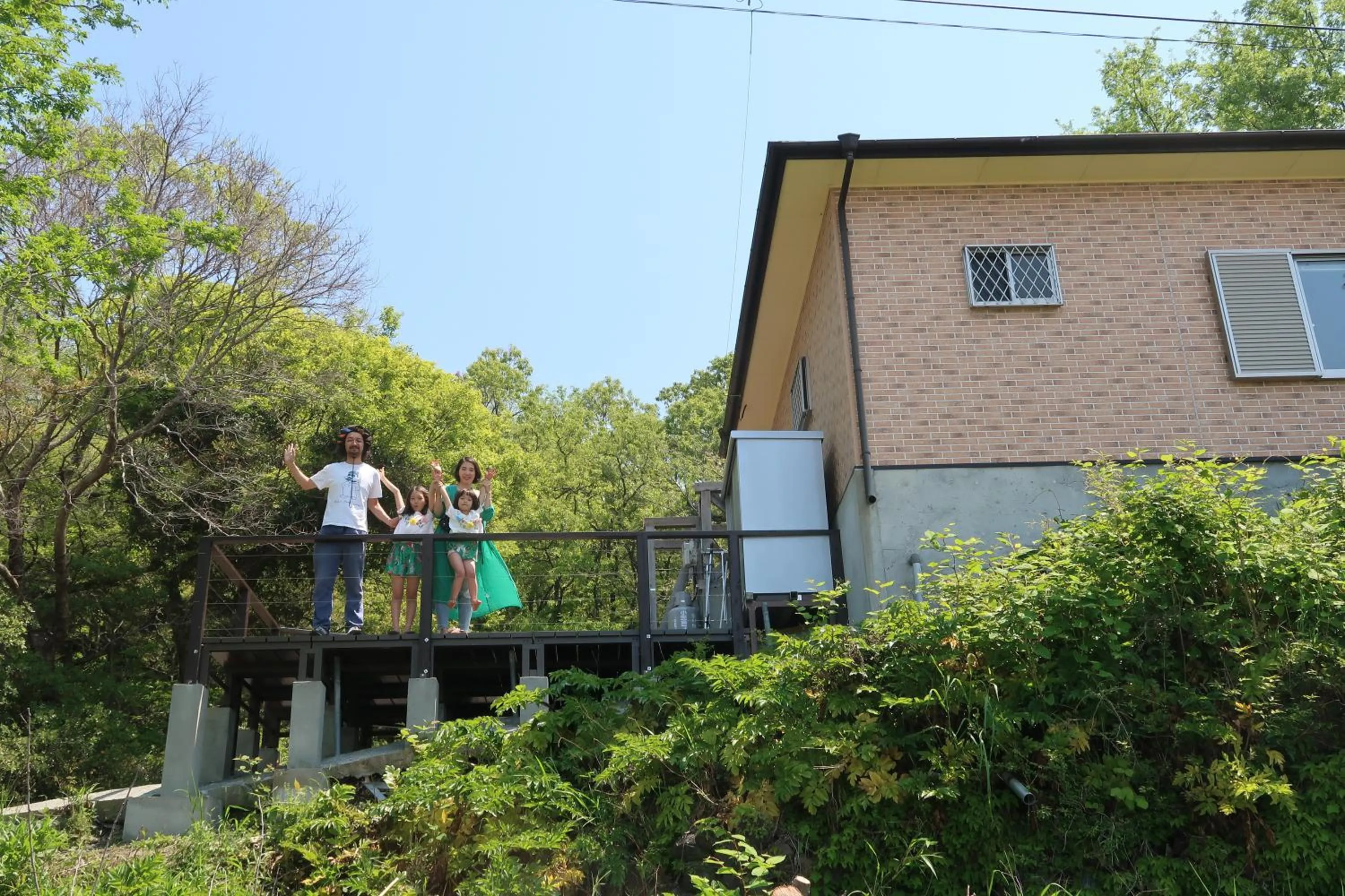 Balcony/Terrace in villa chillon
