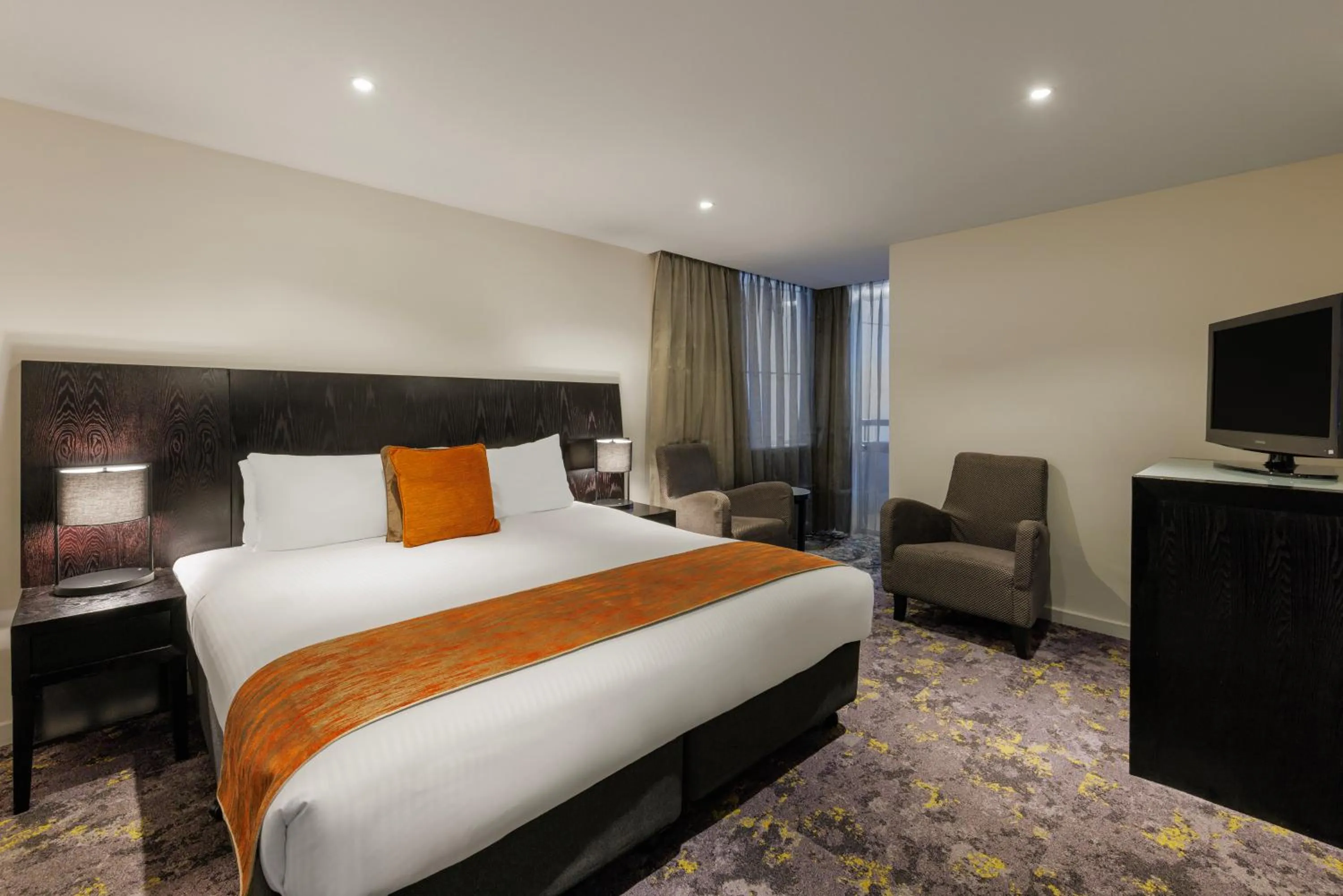 Bedroom, Bed in Hotel Grand Chancellor Melbourne