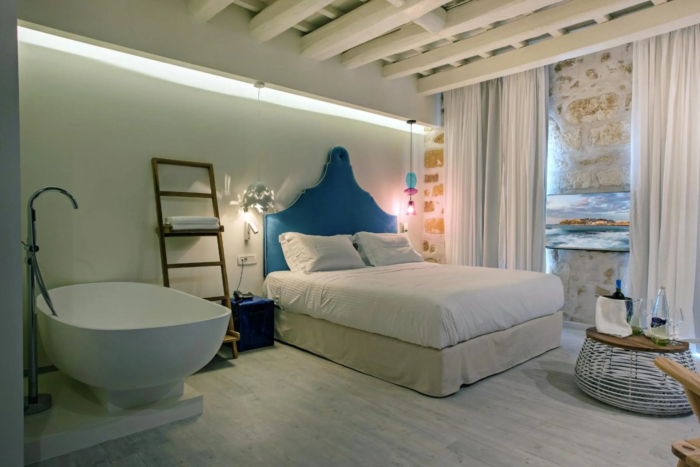Photo of the whole room, Bed in Thalassa Boutique Hotel