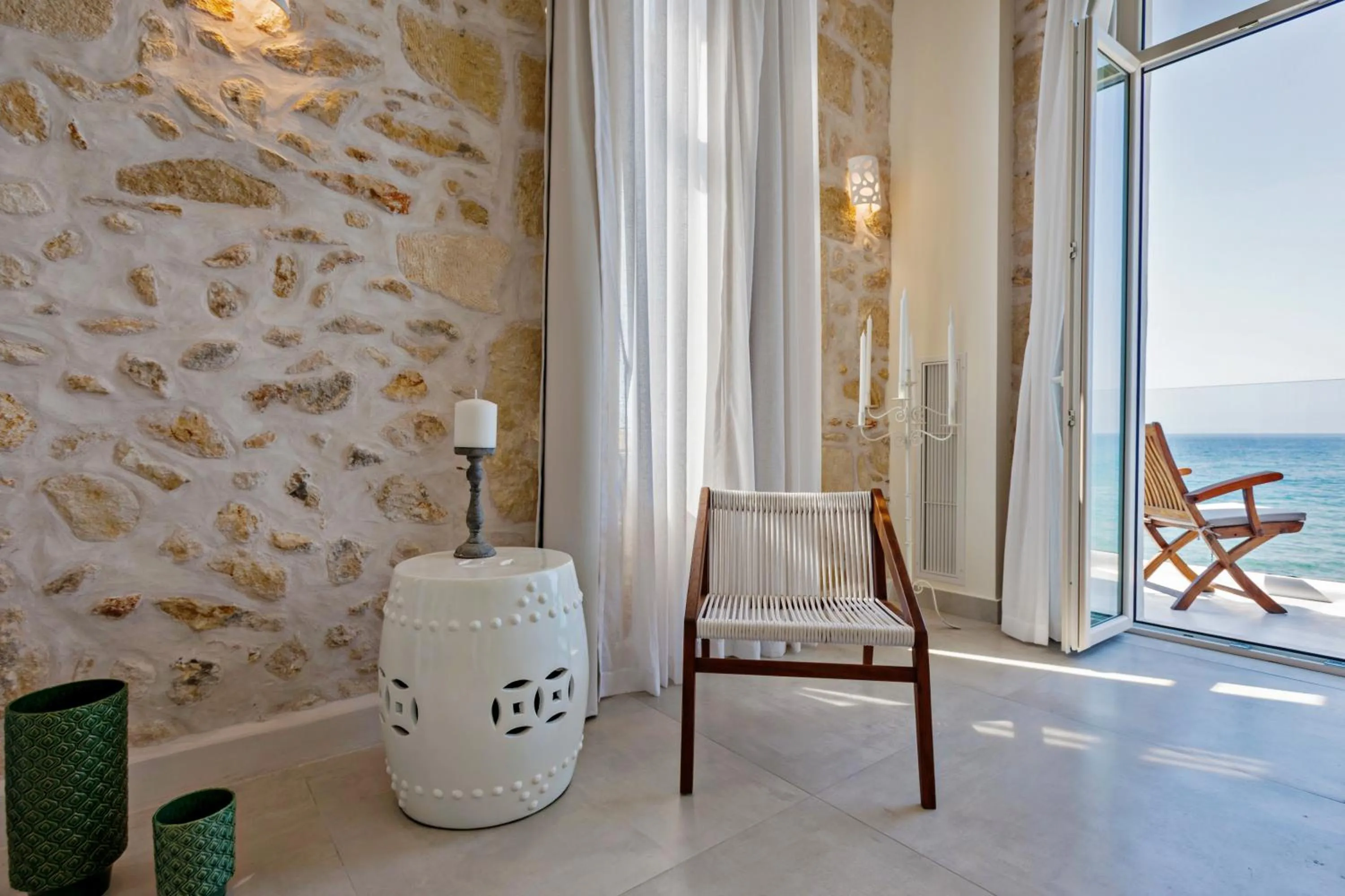 Balcony/Terrace in Thalassa Boutique Hotel