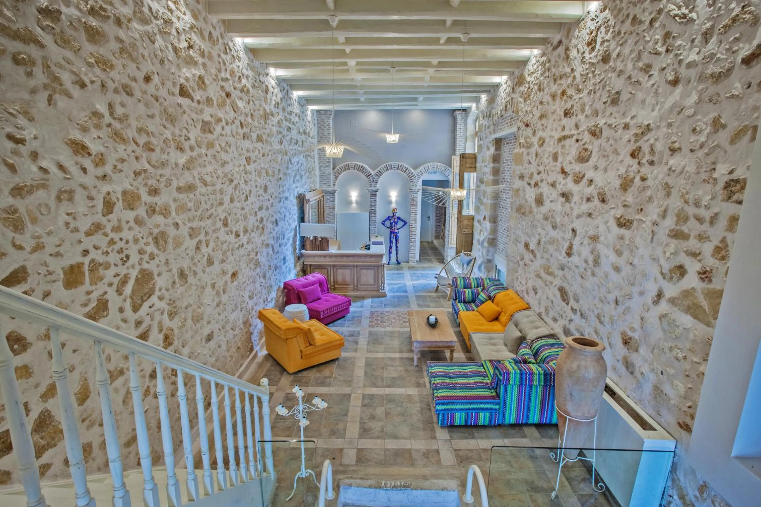 Lobby or reception in Thalassa Boutique Hotel