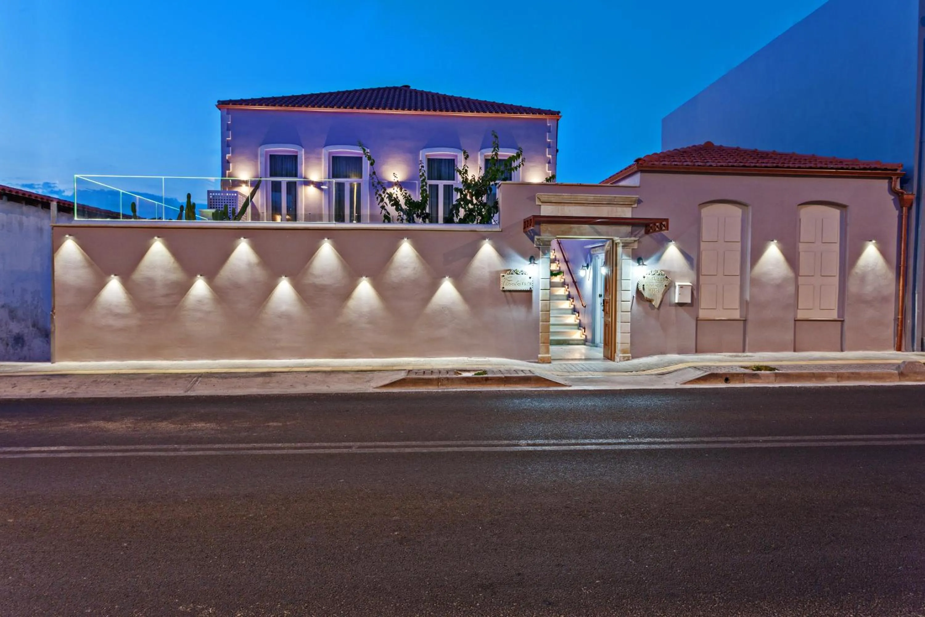 Facade/entrance in Thalassa Boutique Hotel