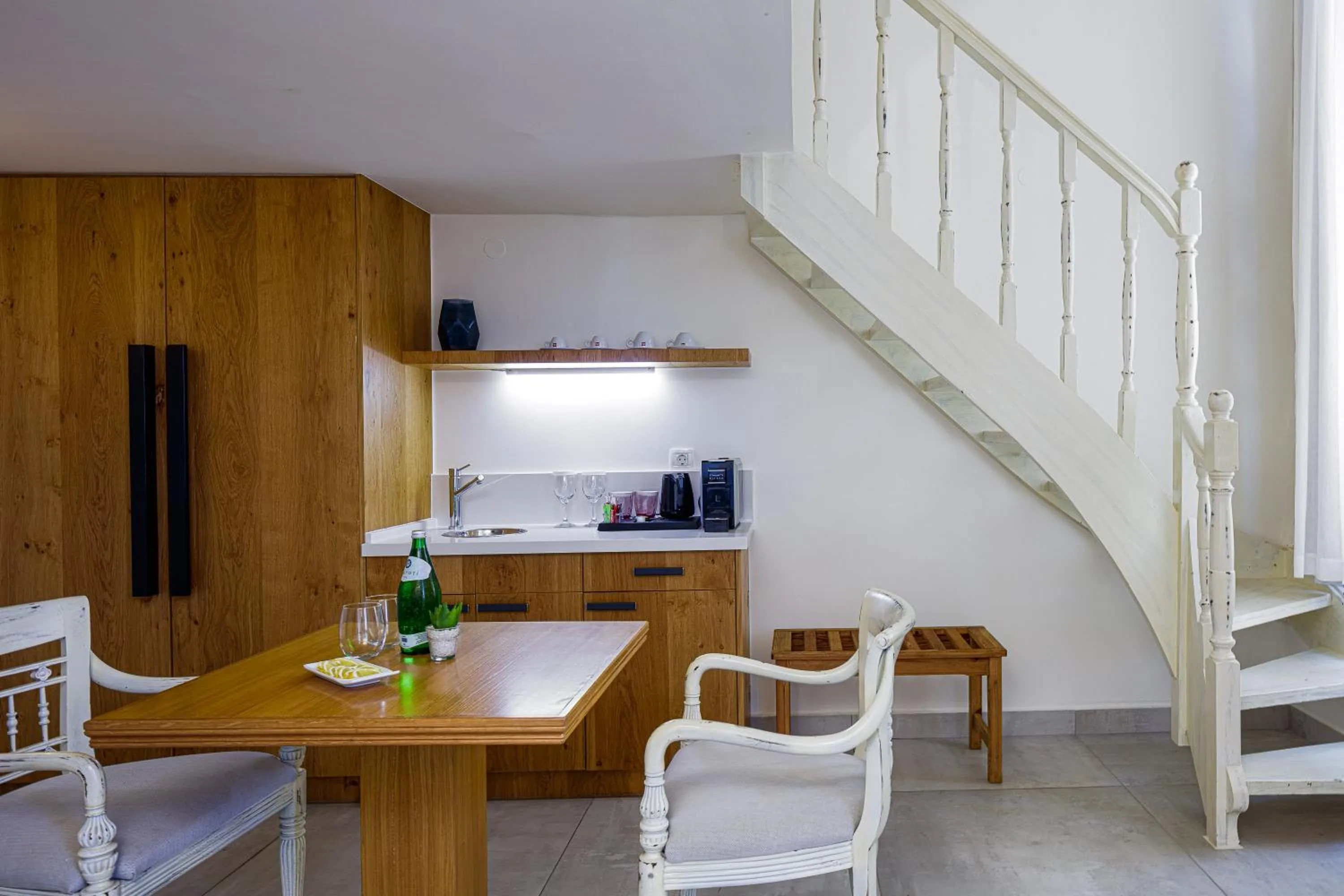 Seating area in Thalassa Boutique Hotel