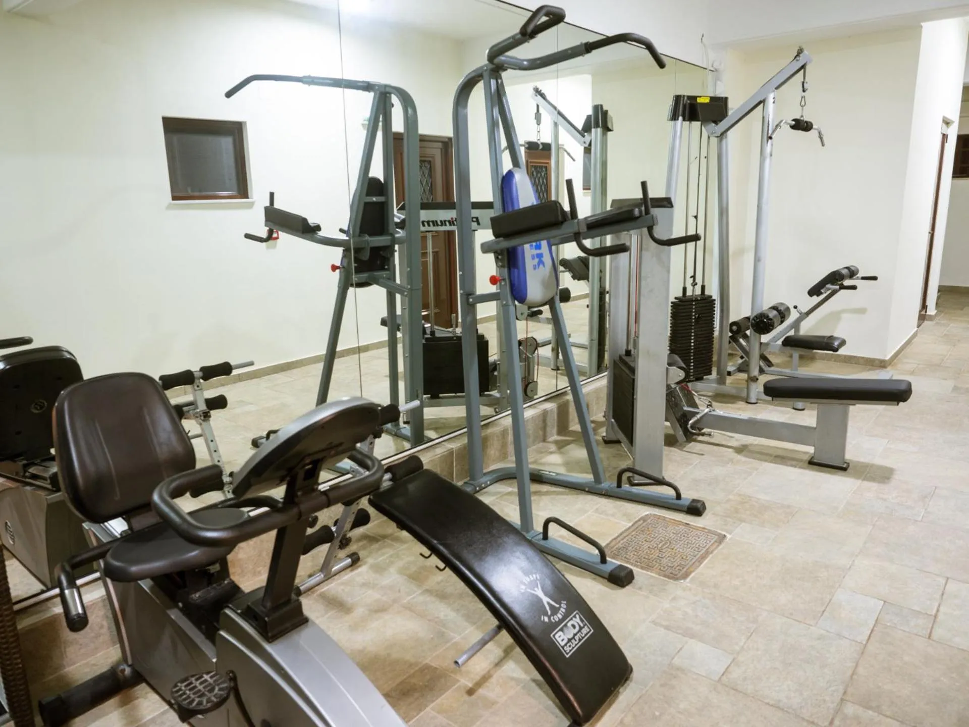 Fitness centre/facilities in Vathi Hotel Apartment Hotel