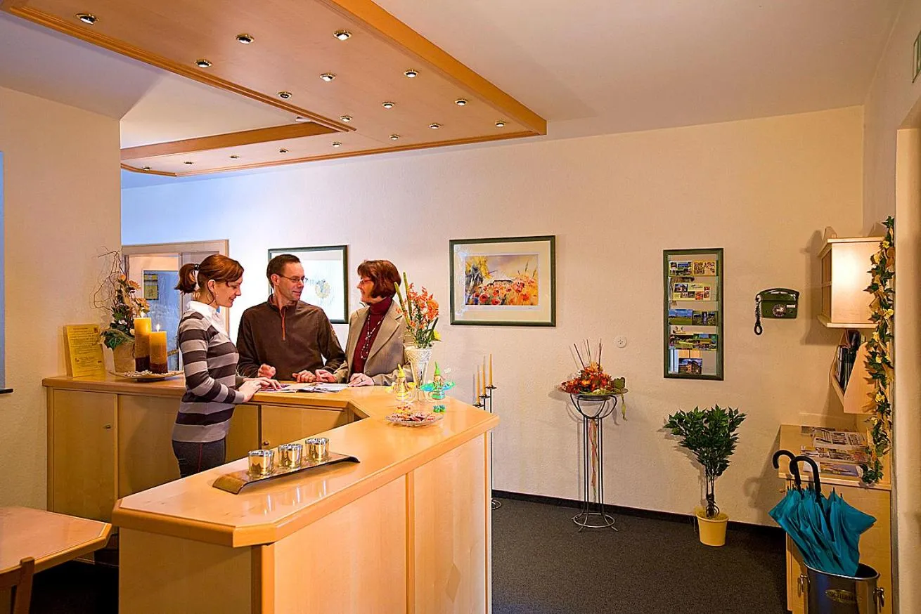 Lobby or reception in Hotel Seemüller