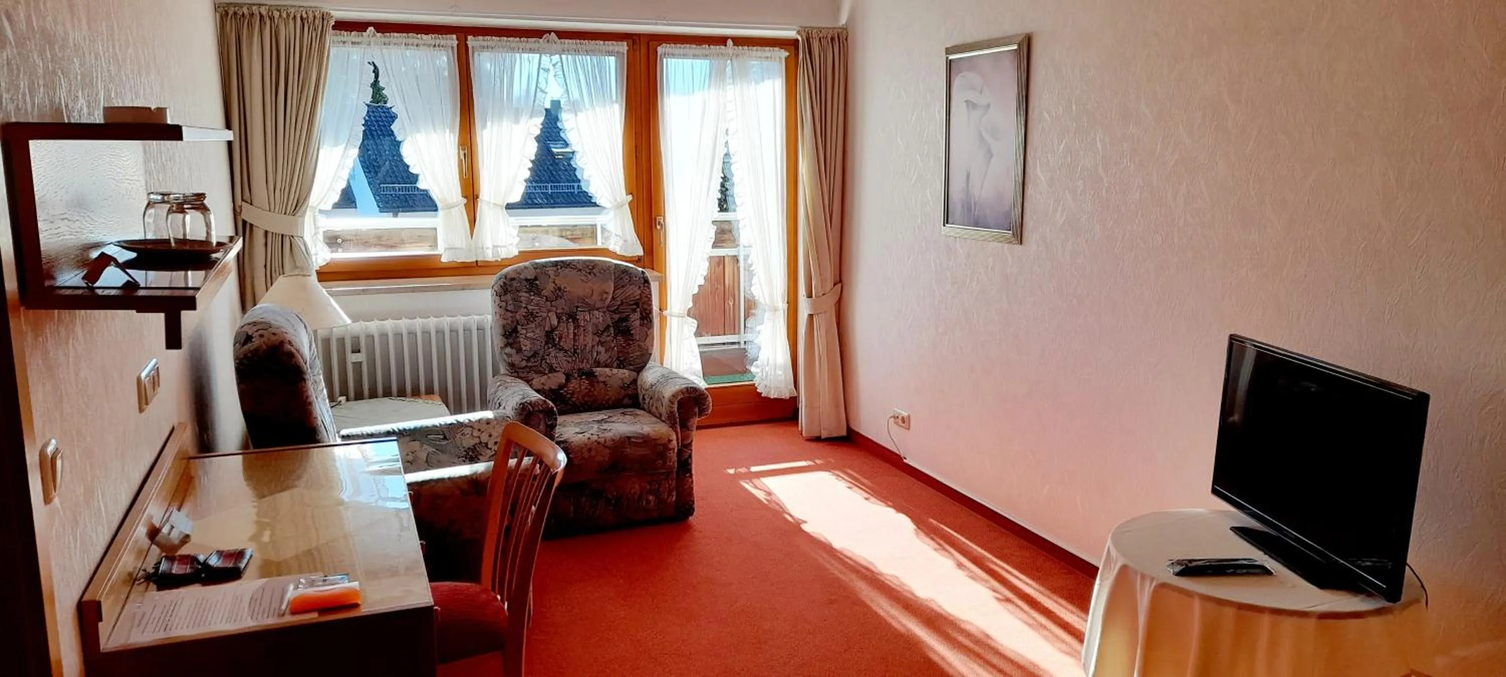 Seating area in Hotel Seemüller