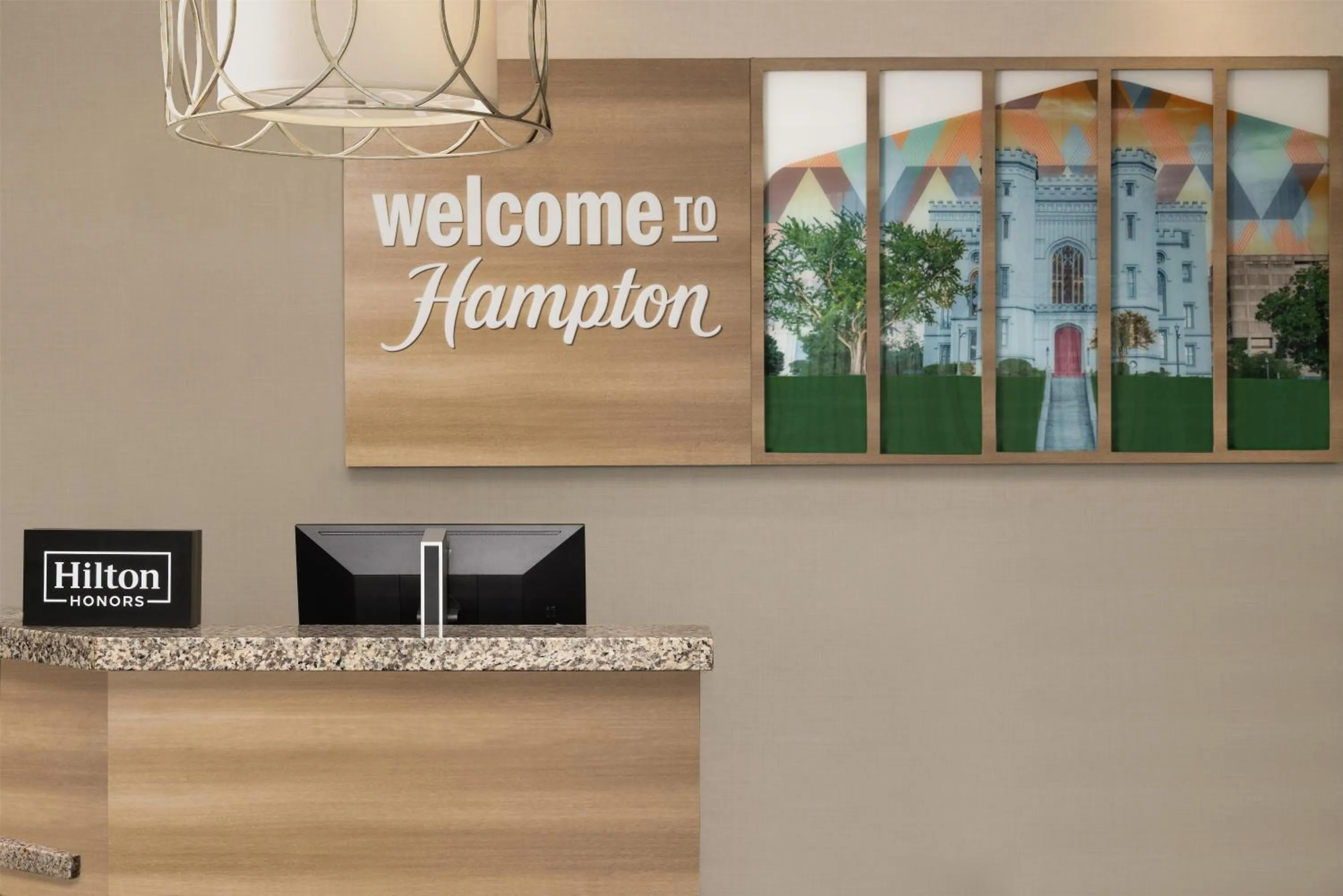 Lobby or reception in Hampton Inn & Suites Baton Rouge Downtown