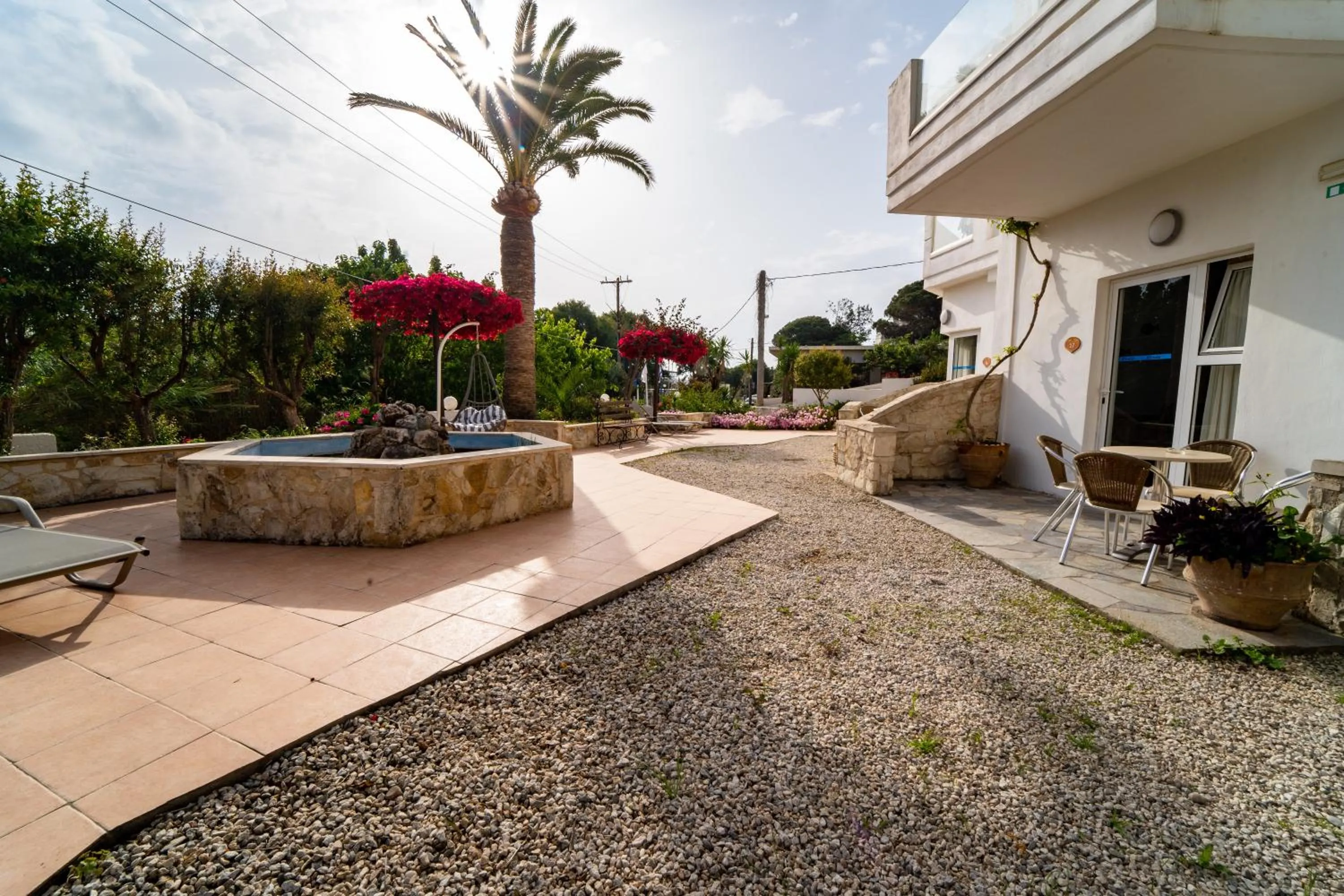 Garden in Frida Apartments