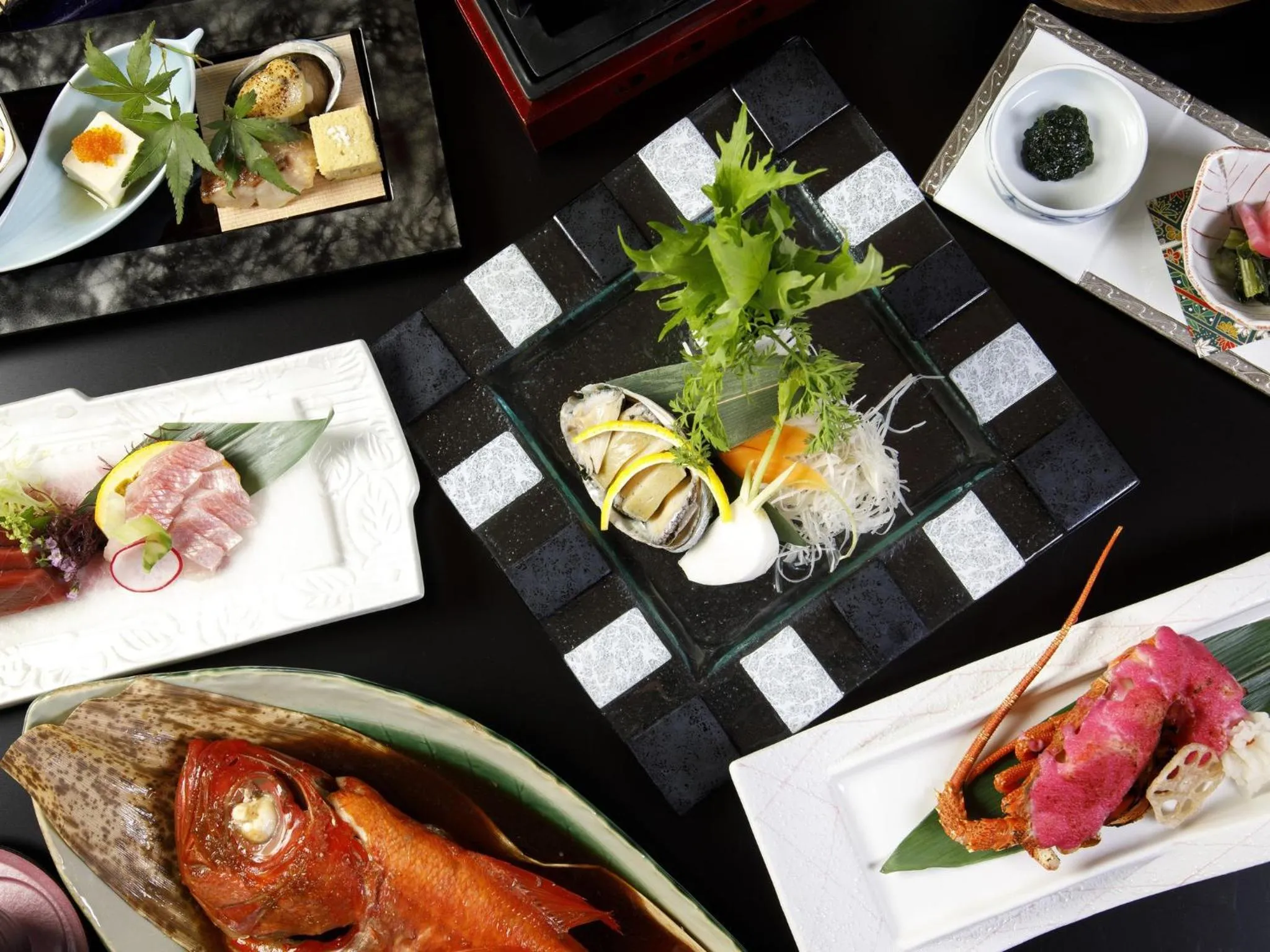 Dinner in Ito Kowakien