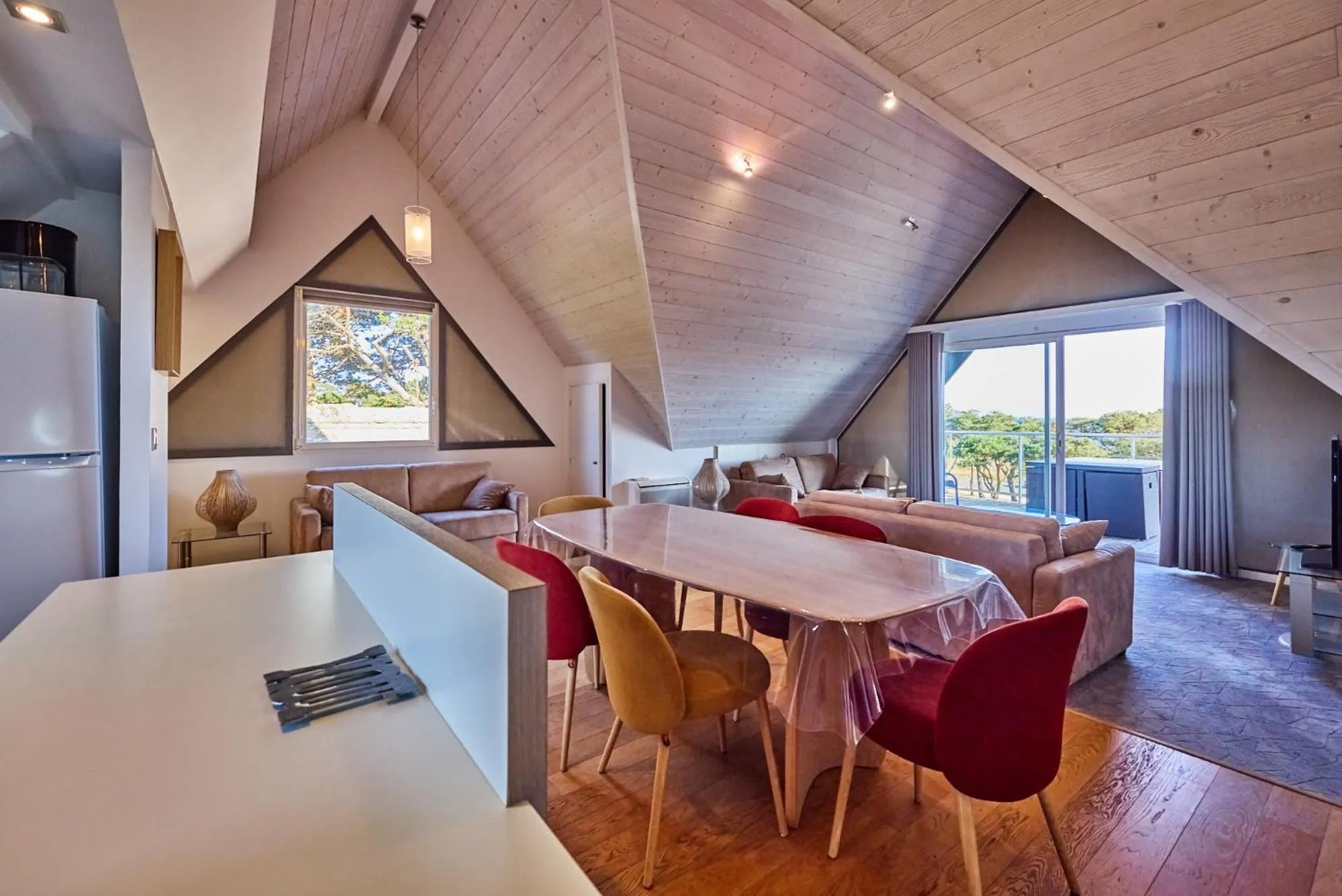 Seating area in Le Churchill Hôtel & Spa