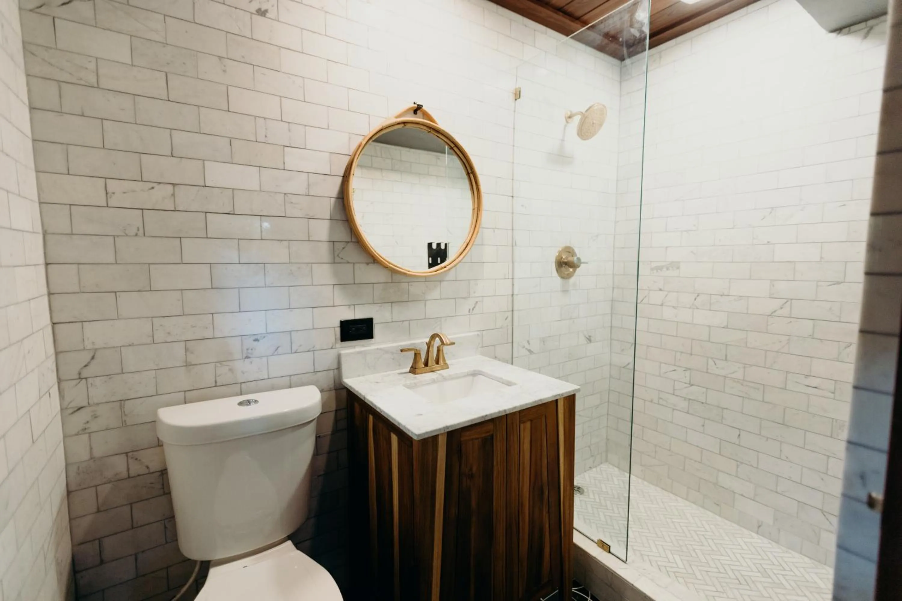 Bathroom in The Waves at Cane Bay