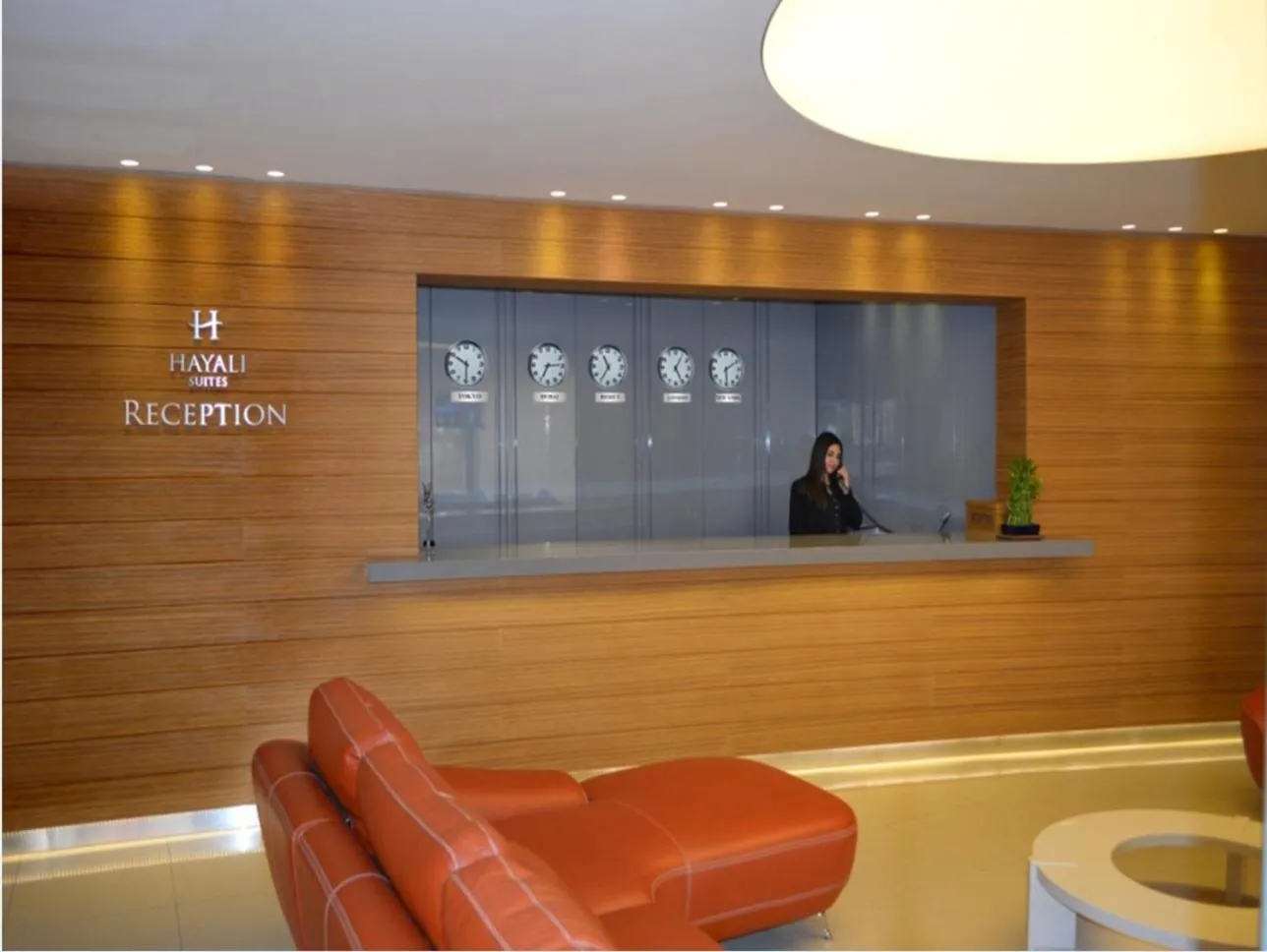 Lobby or reception in Hayali Suites