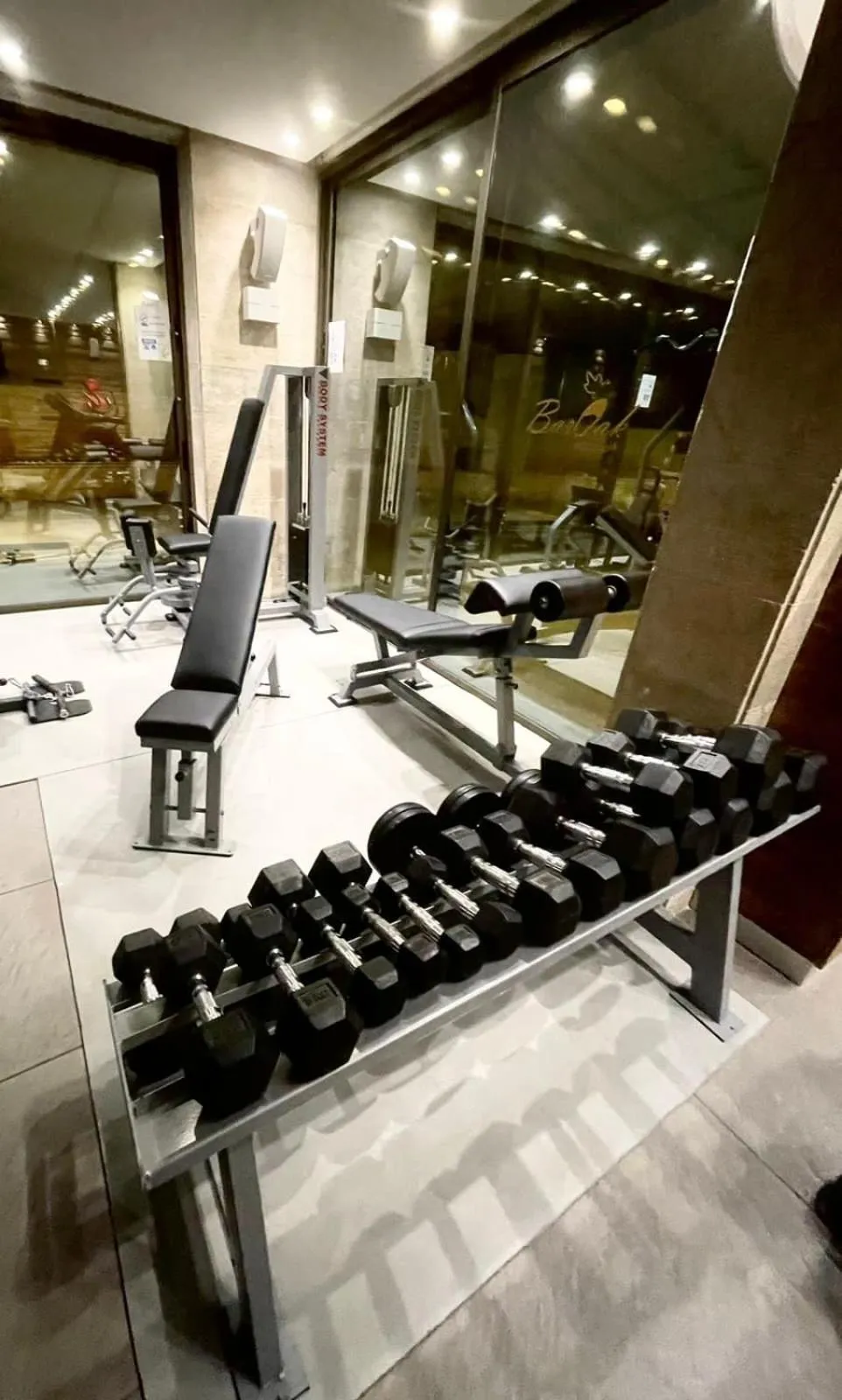 Fitness centre/facilities in Hayali Suites