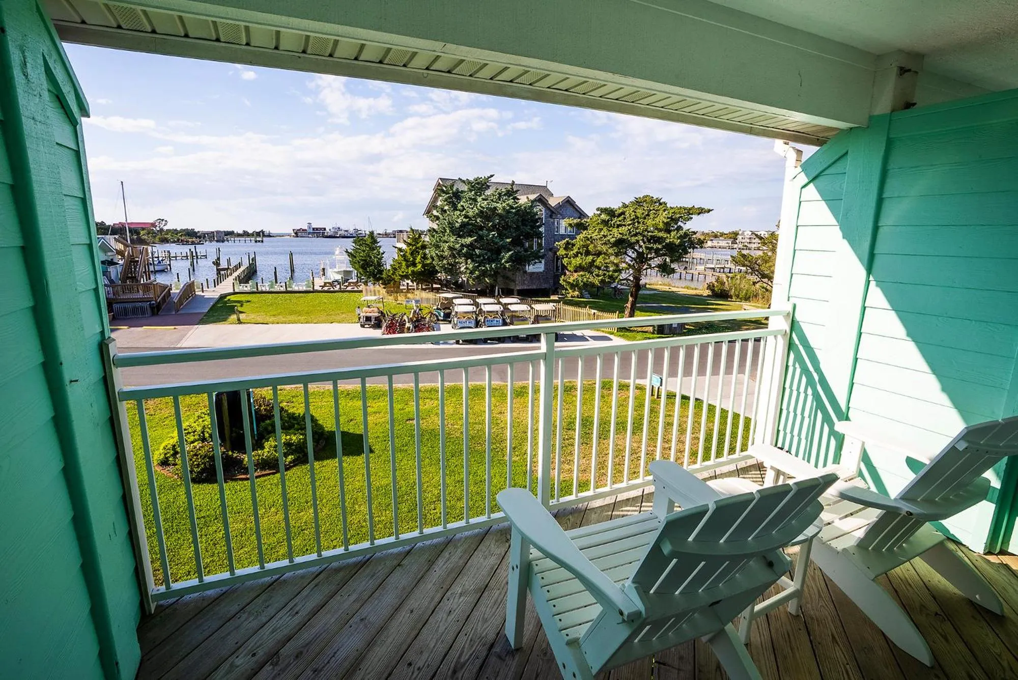 Double Room with Lake View in The Ocracoke Harbor Inn