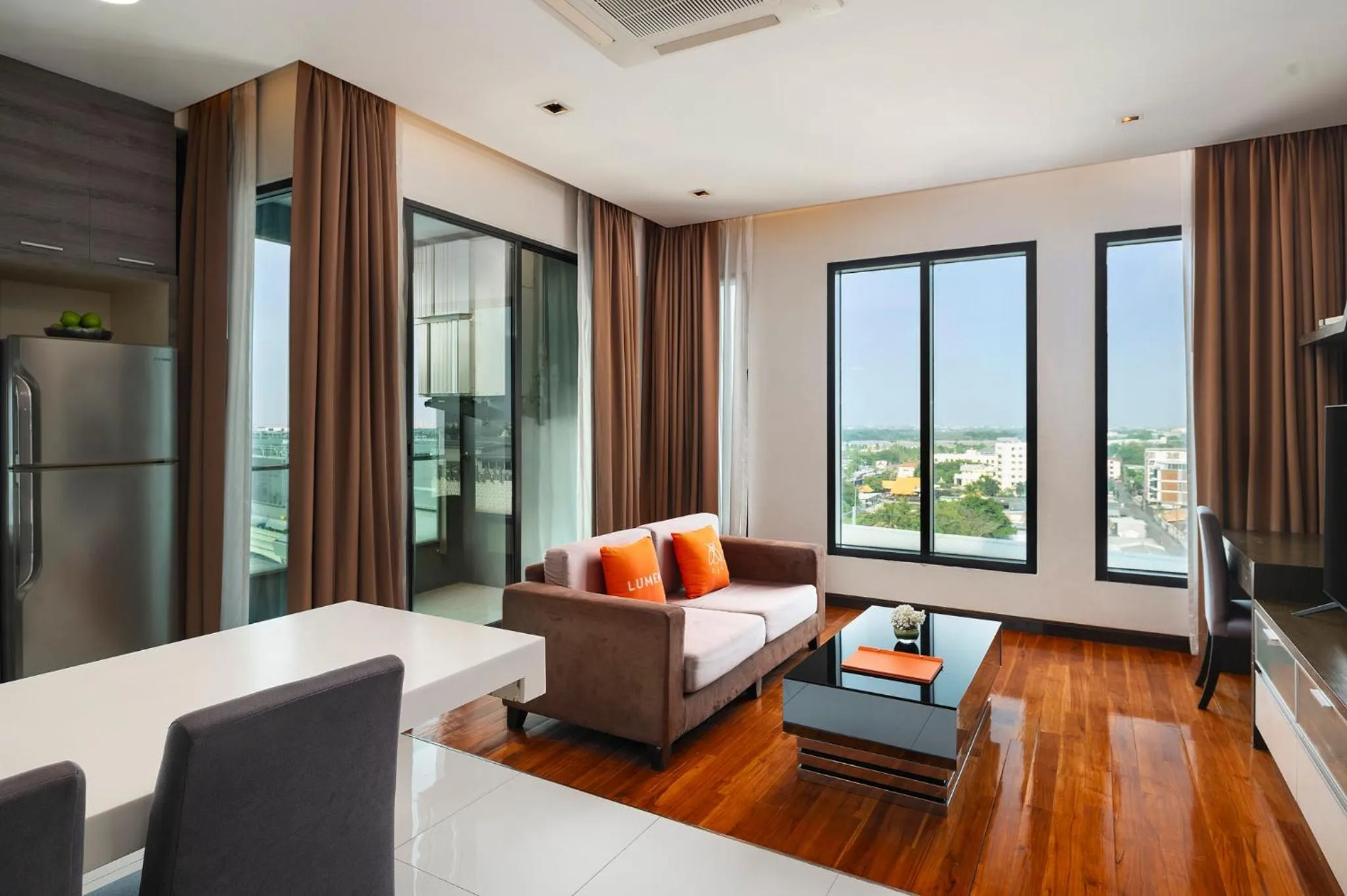 Living room in Lumen Bangkok Srinakarin