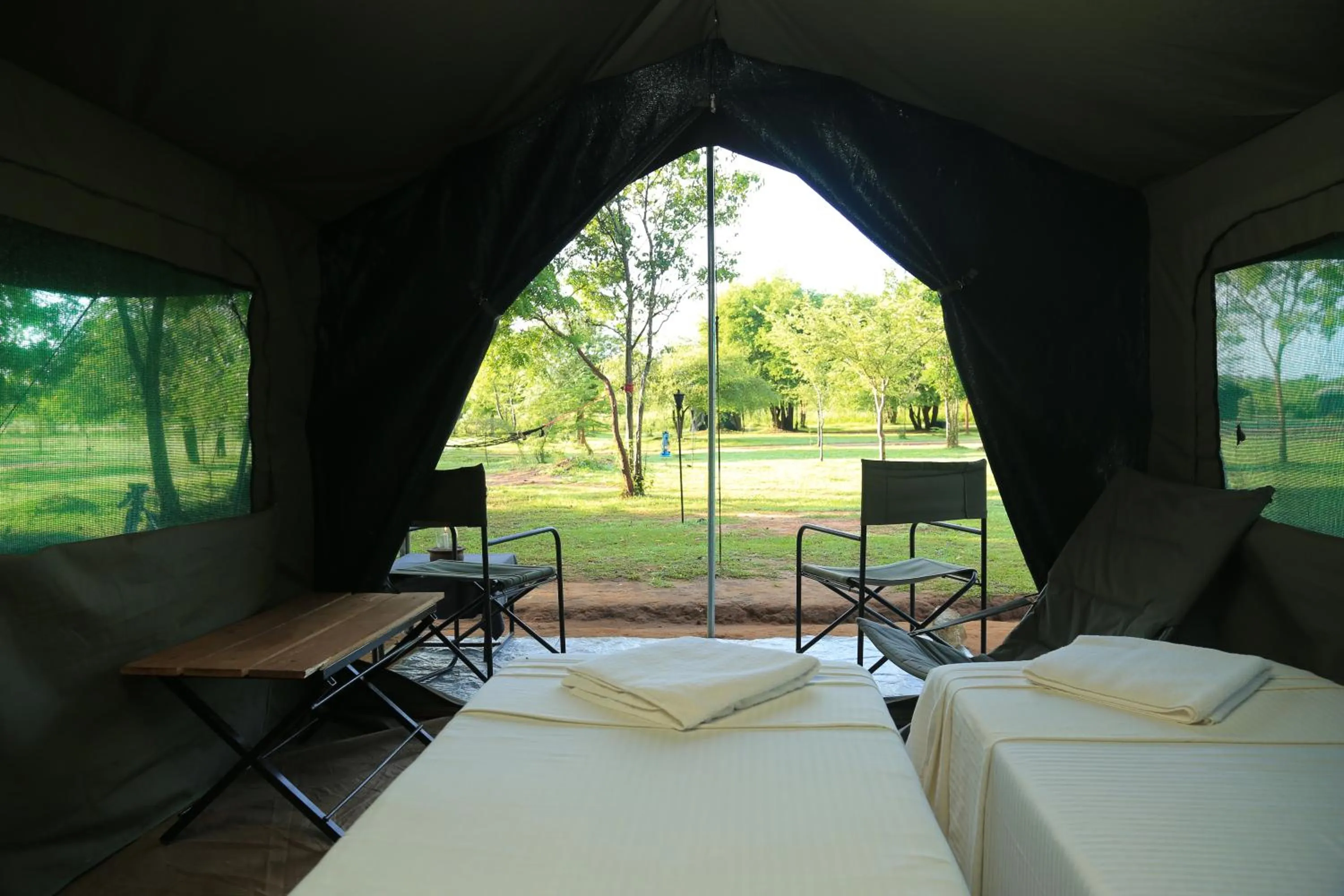 Bed in Big Game Yala - by Eco Team