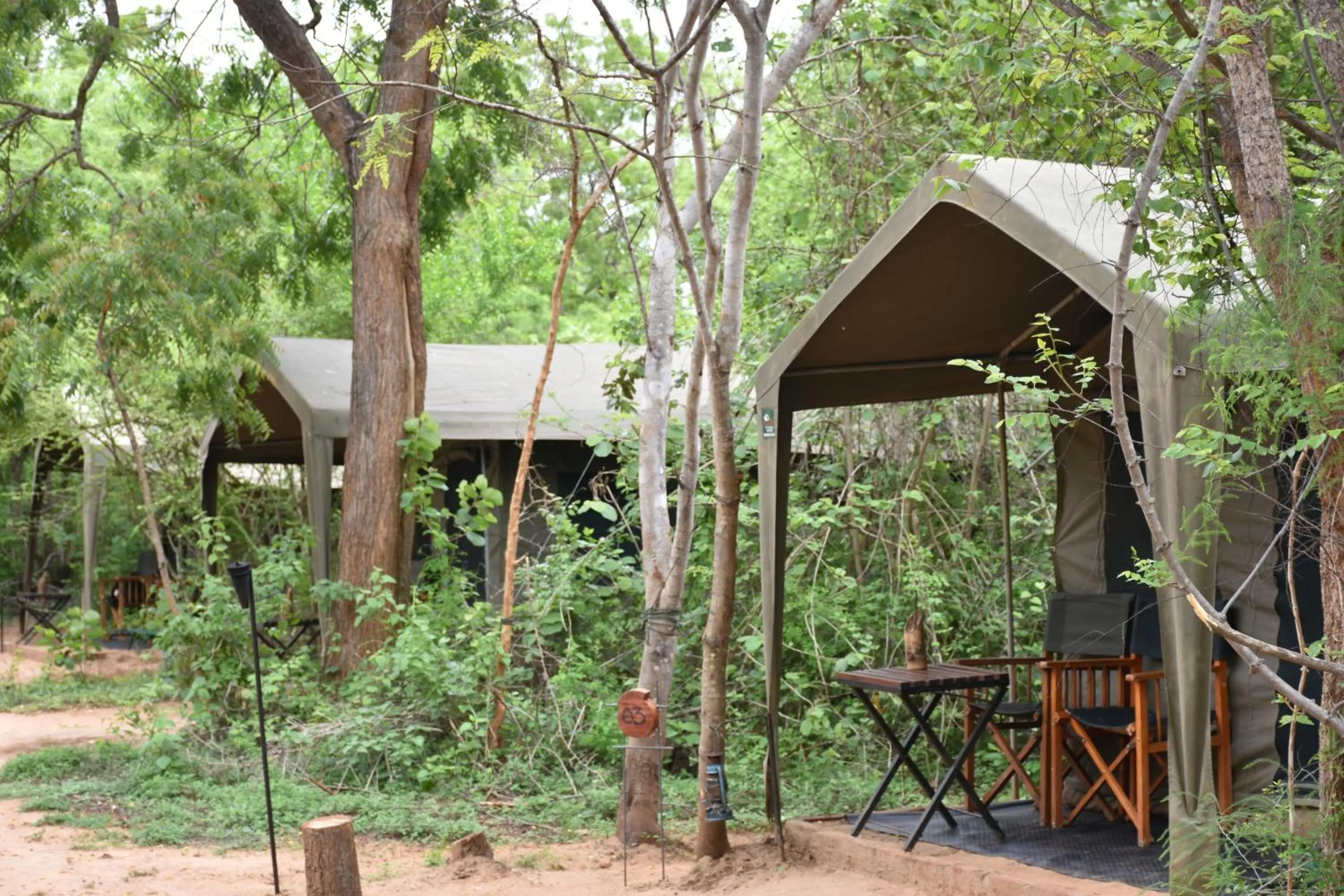 Living room in Big Game Yala - by Eco Team