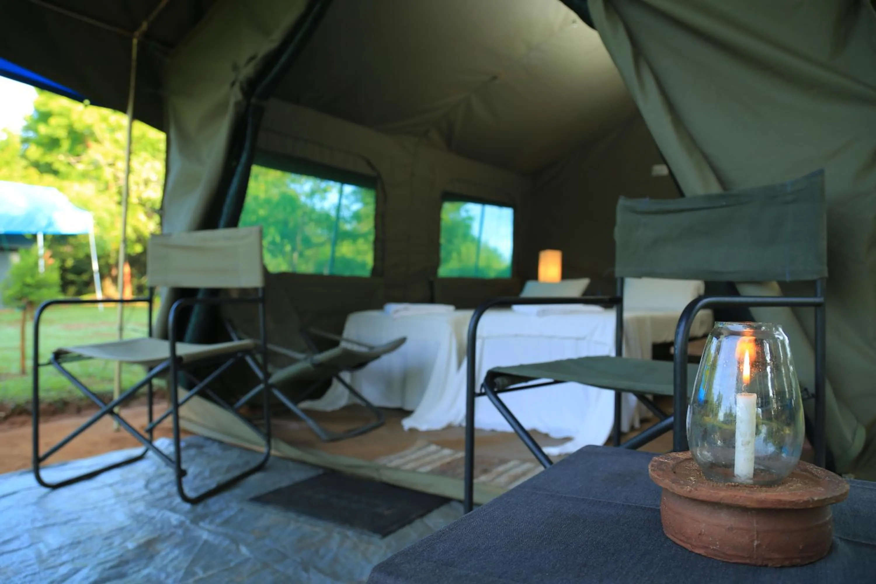 Bed in Big Game Yala - by Eco Team