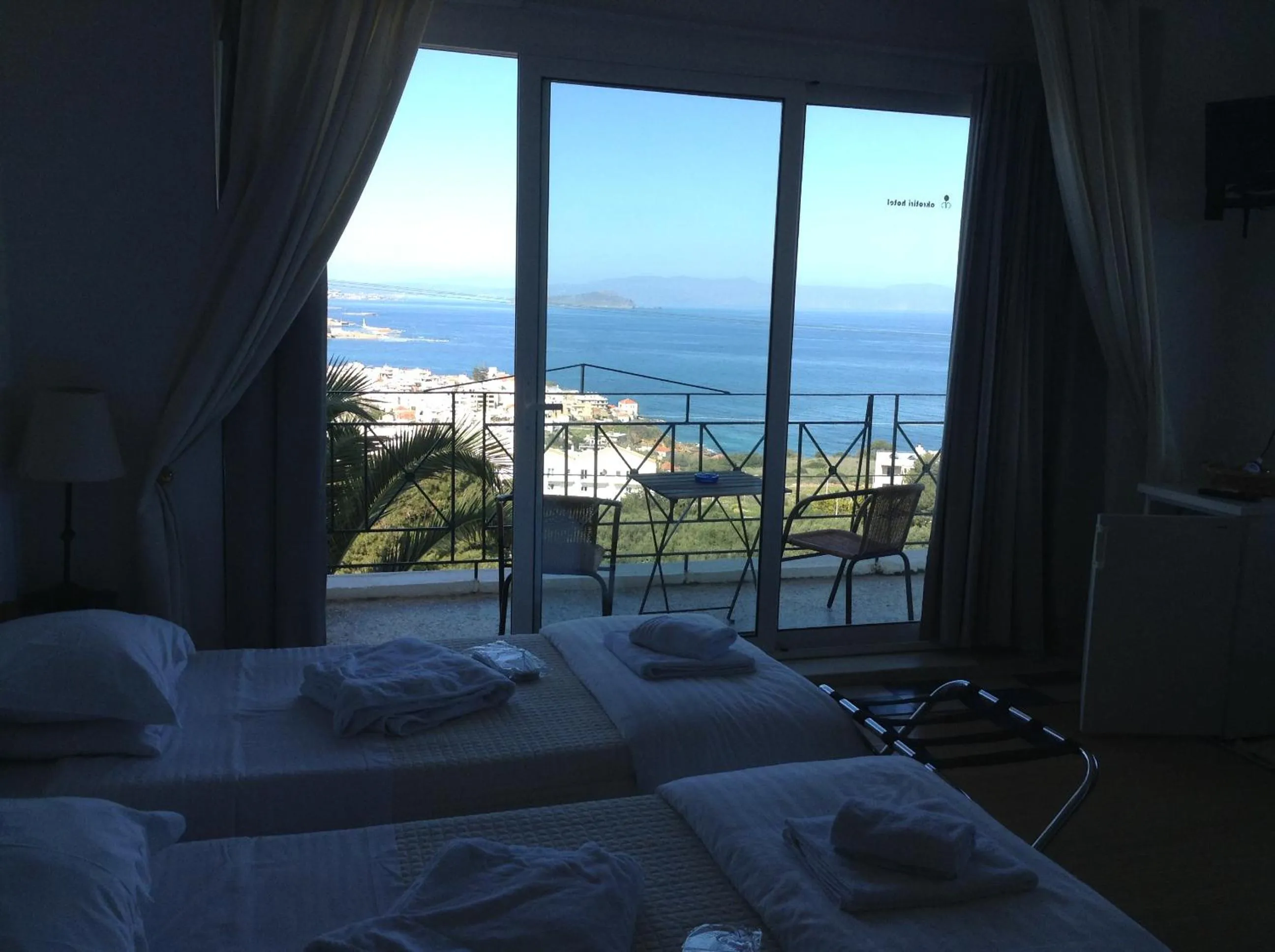 Bedroom in Akrotiri Hotel