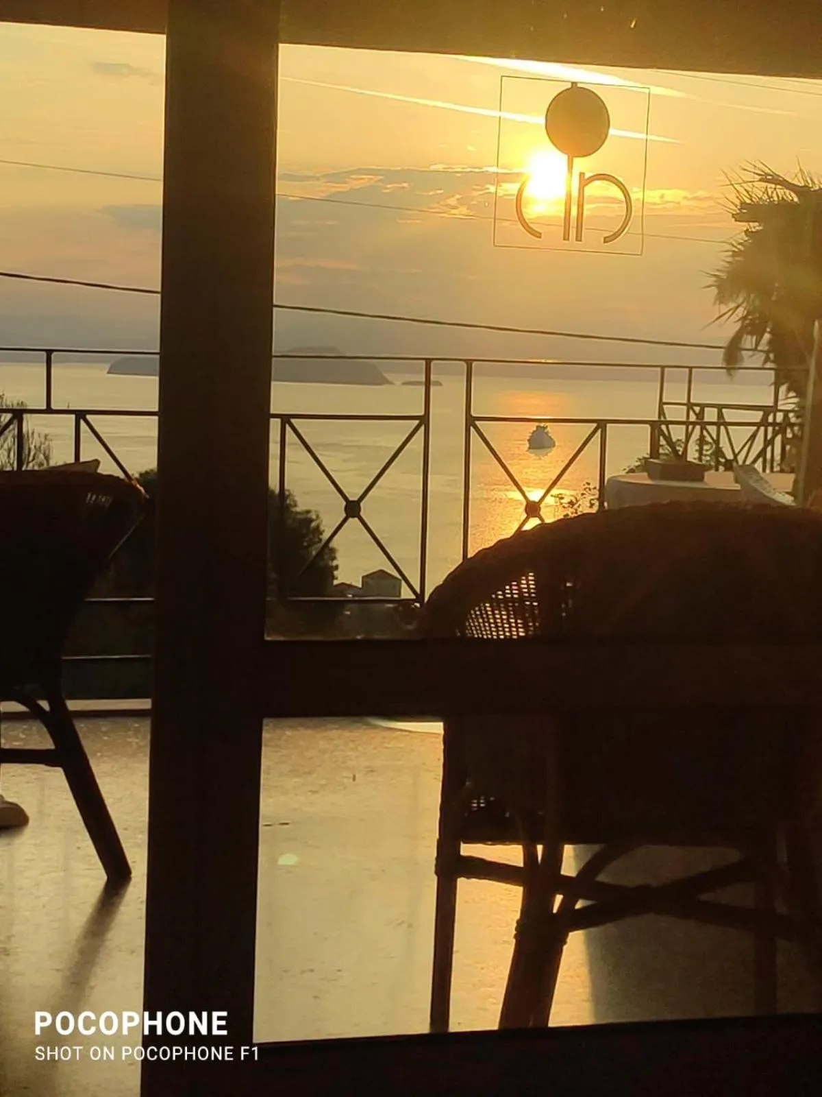 Balcony/Terrace in Akrotiri Hotel