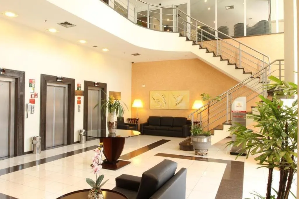 Lobby or reception in Flat Borges Lagoa Ibirapuera c/ garagem UH407