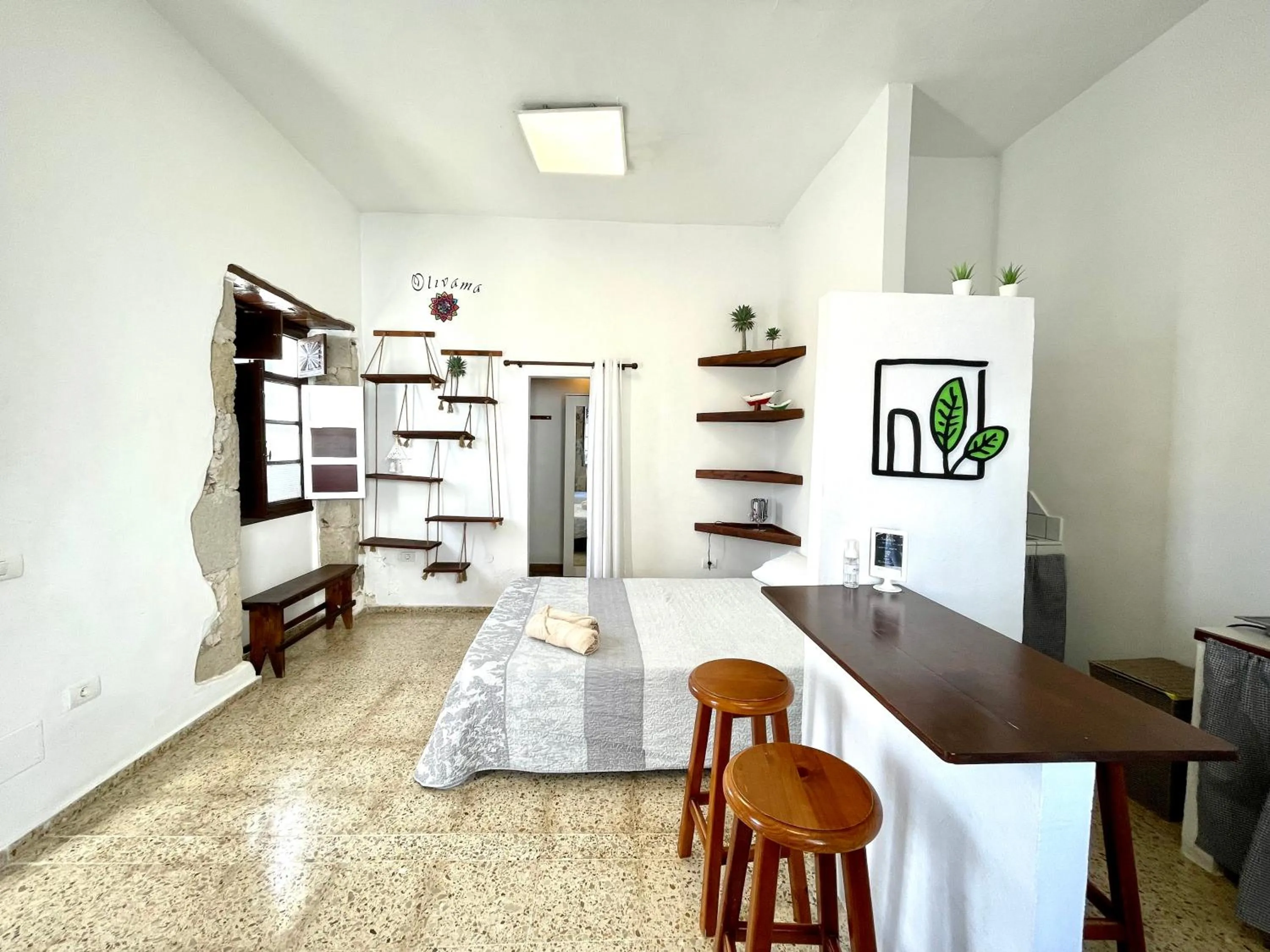 Bed in El Hostal del Cubo