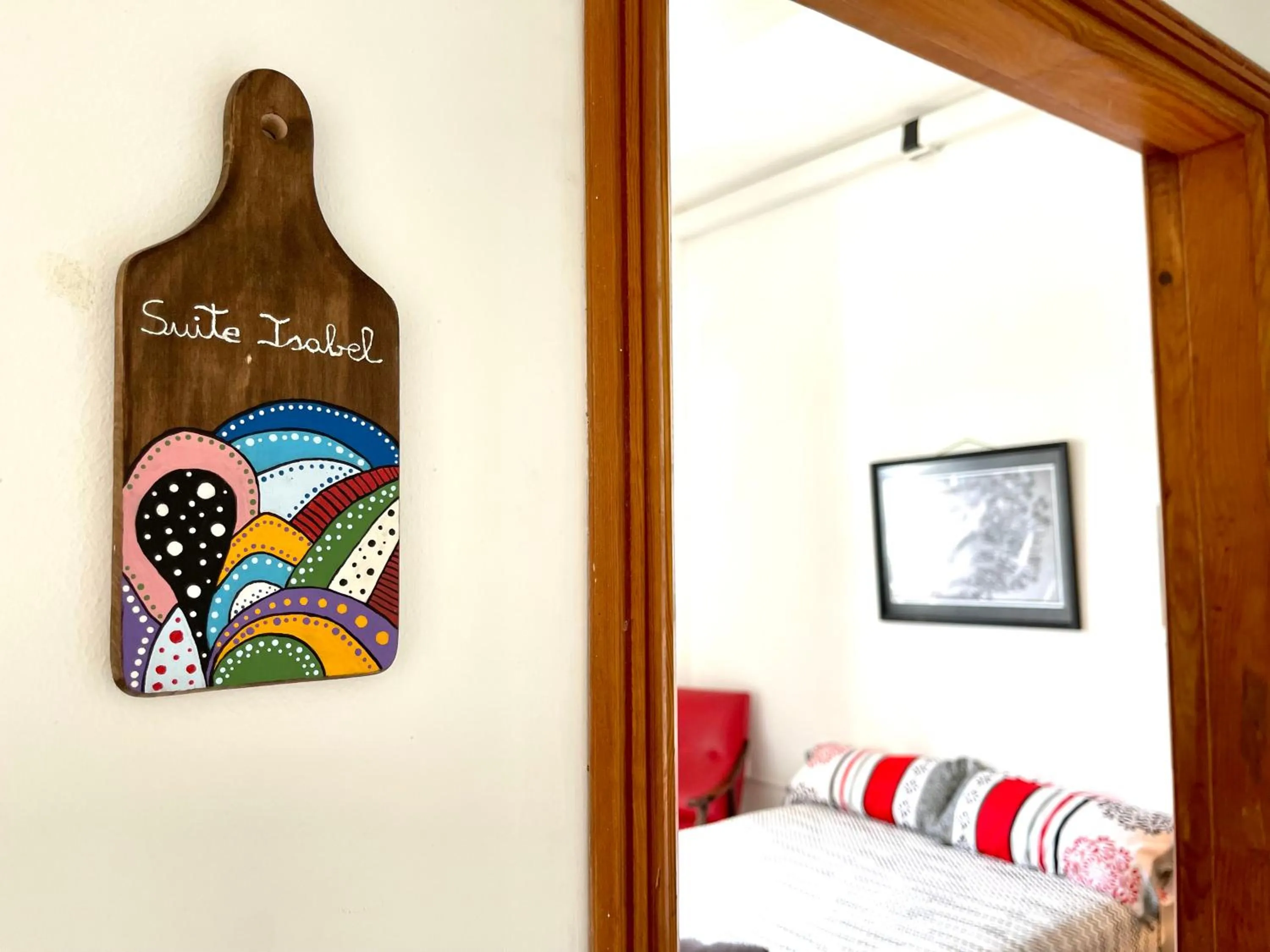 Bed in El Hostal del Cubo