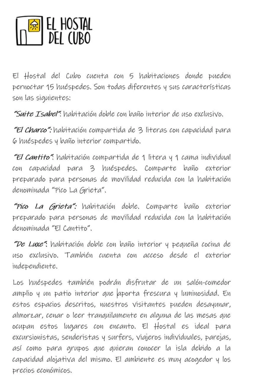 El Hostal del Cubo