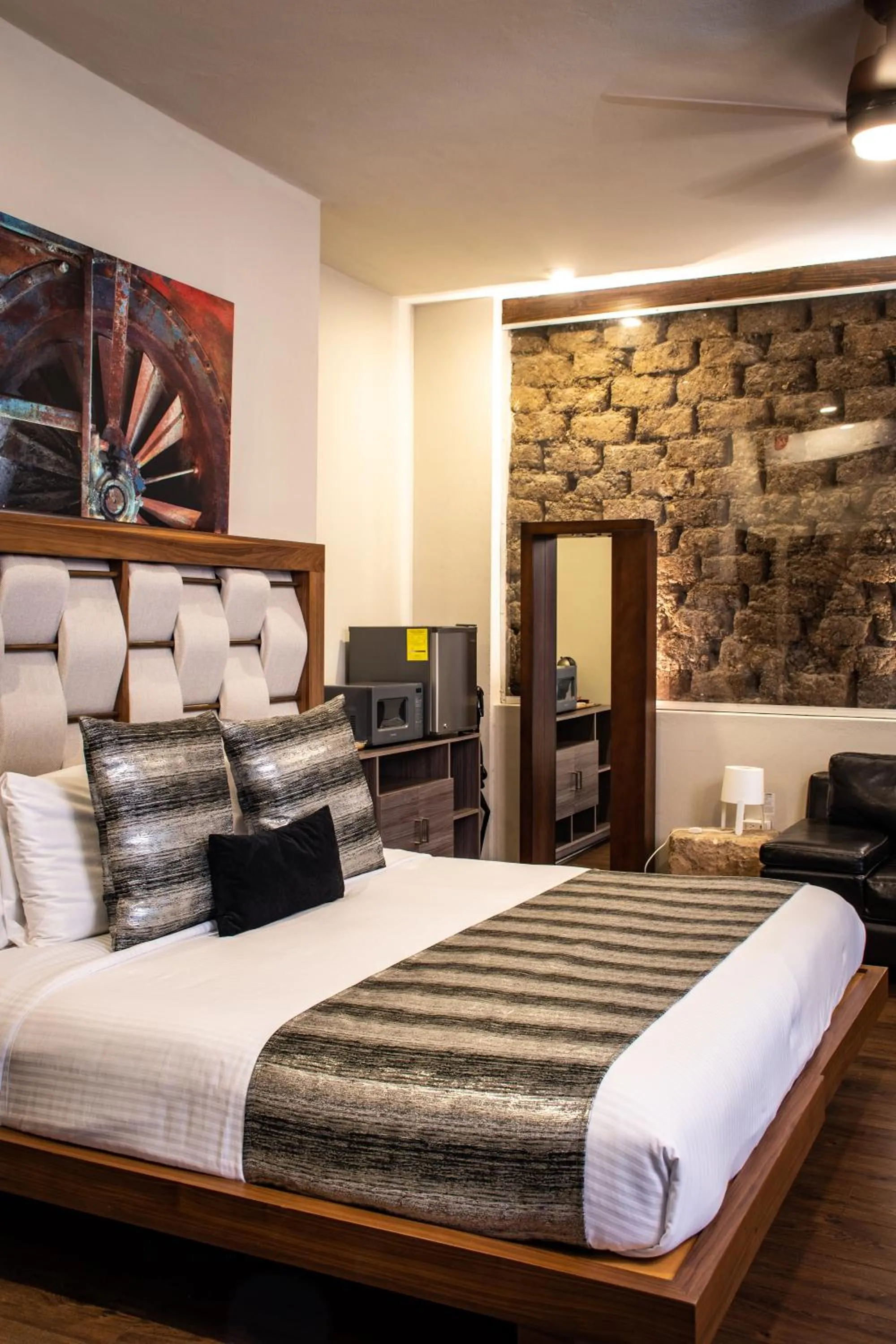 Bed in Hoteles ANTIGUA - SANTA LUCIA MTY