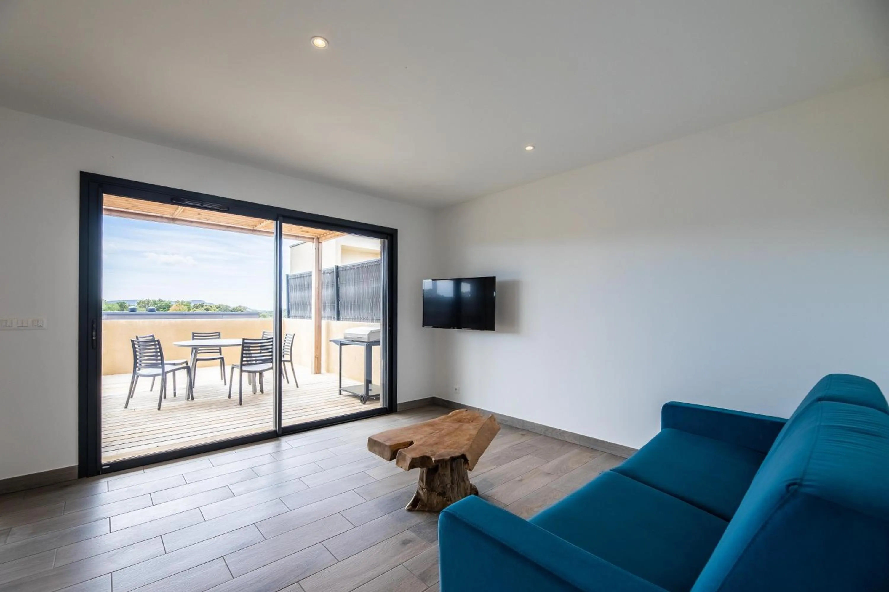 Patio in Résidence Pierre & Vacances Premium Les Terrasses d'Arsella