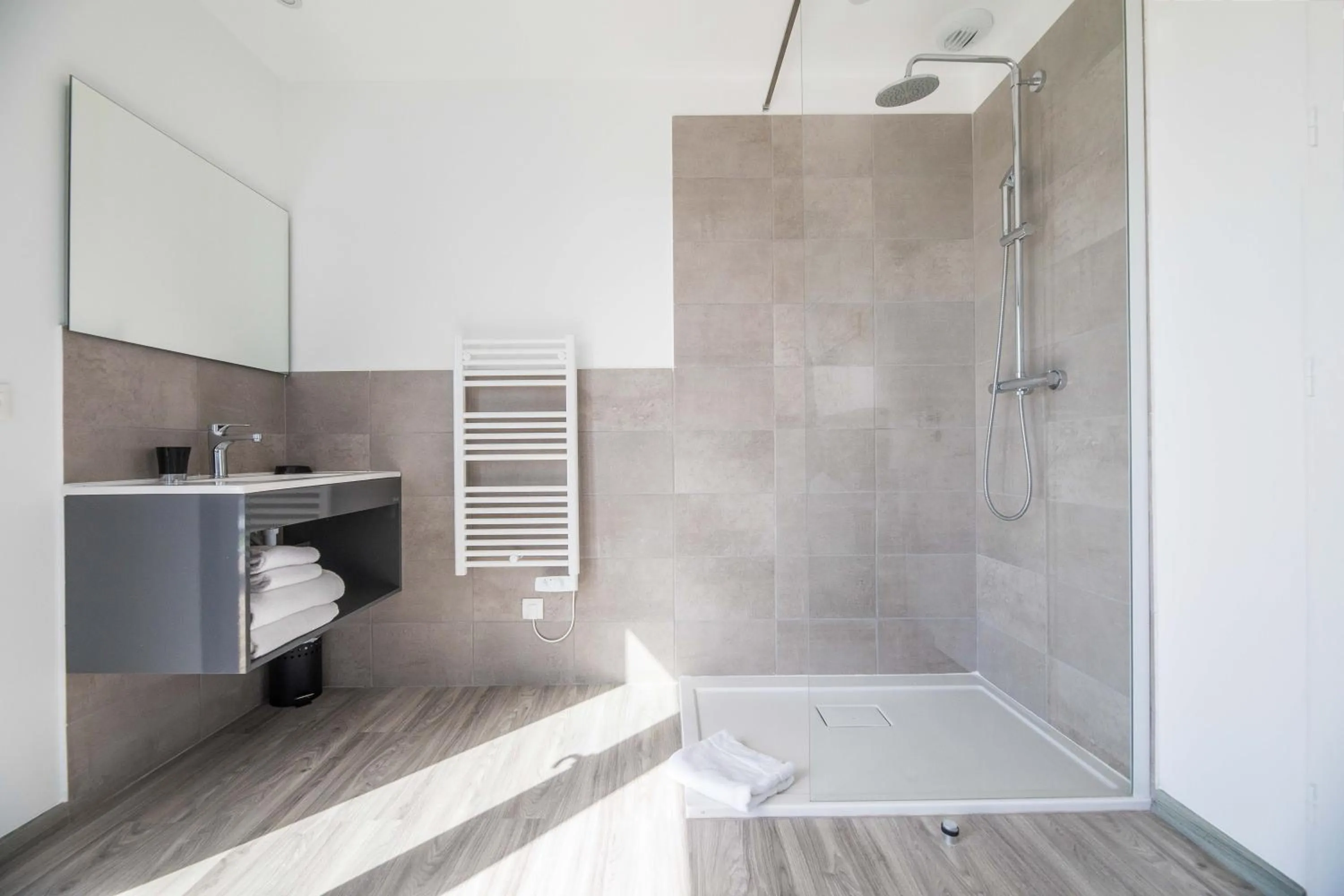 Shower in Résidence Pierre & Vacances Premium Les Terrasses d'Arsella